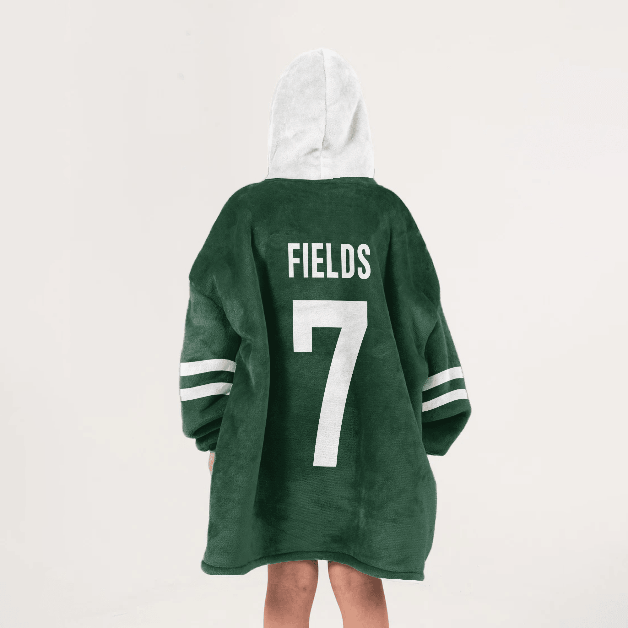 Kid J.F 7 New York J Football Unisex Blanket Hoodie