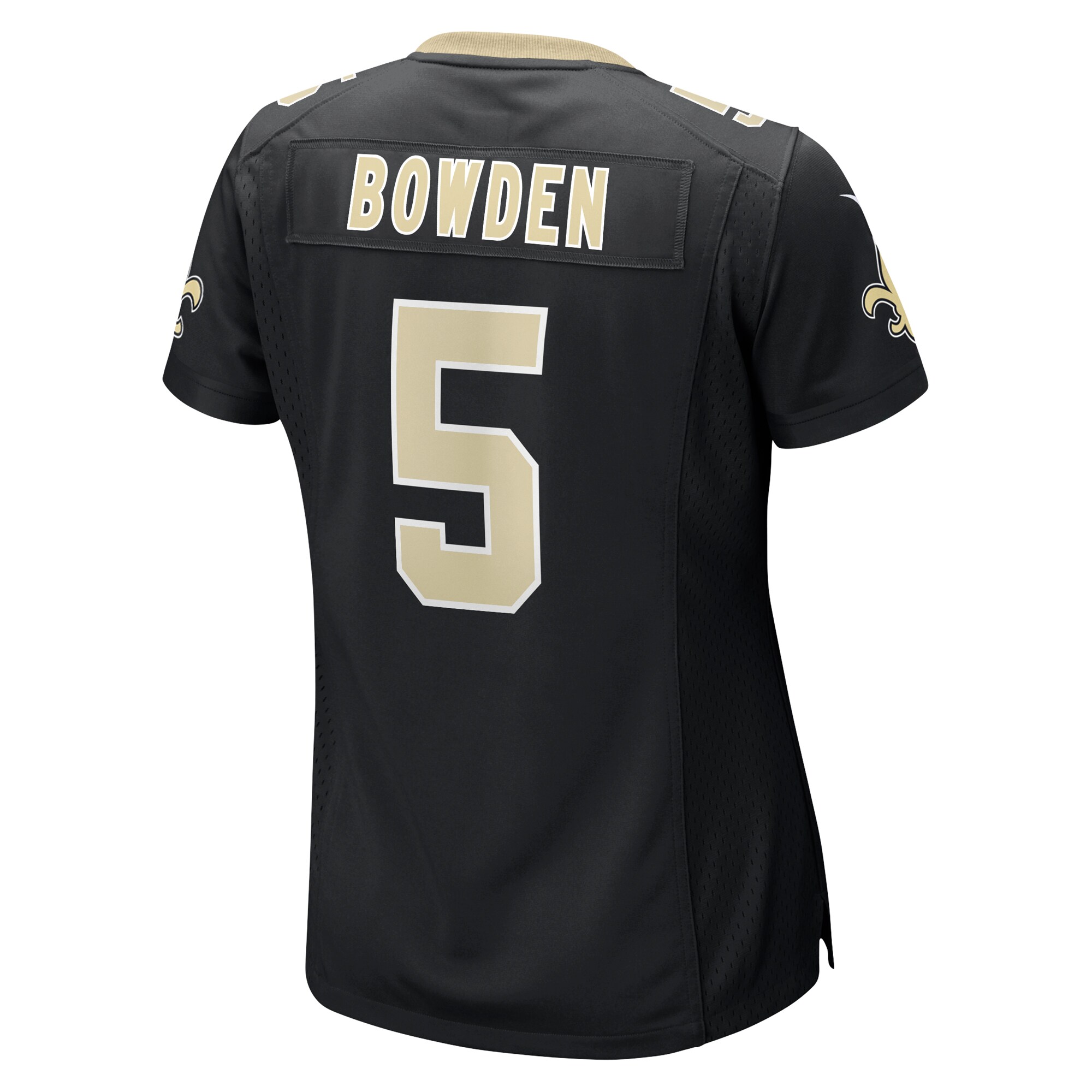 Lynn Bowden Jr. New Orleans Saints Women's Team Game Jersey -  Black
