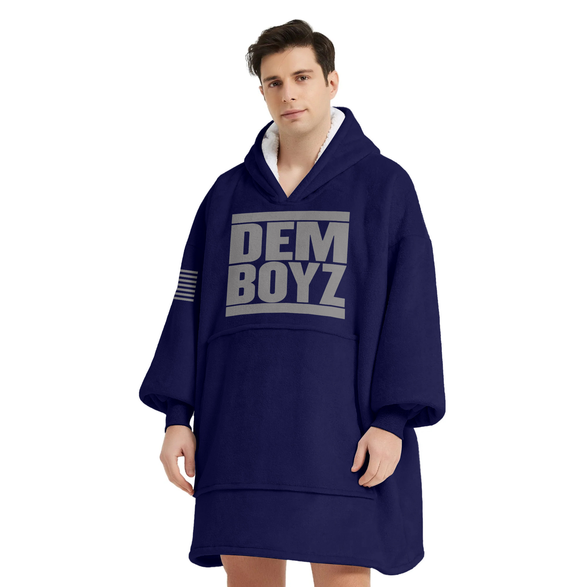 Adult Dallas Football Unisex Blanket Hoodie