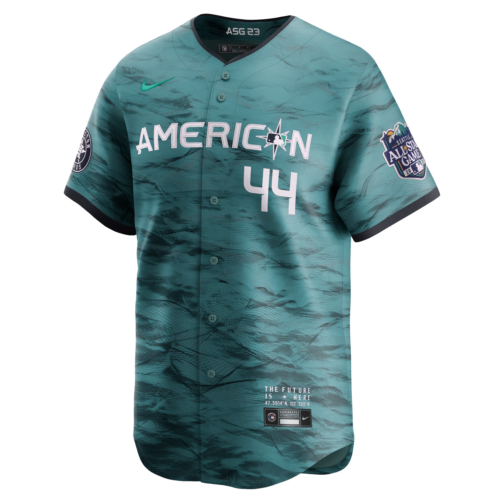 Yordan Alvarez American League  2023 MLB All-Star Game Limited Player Jersey - Teal