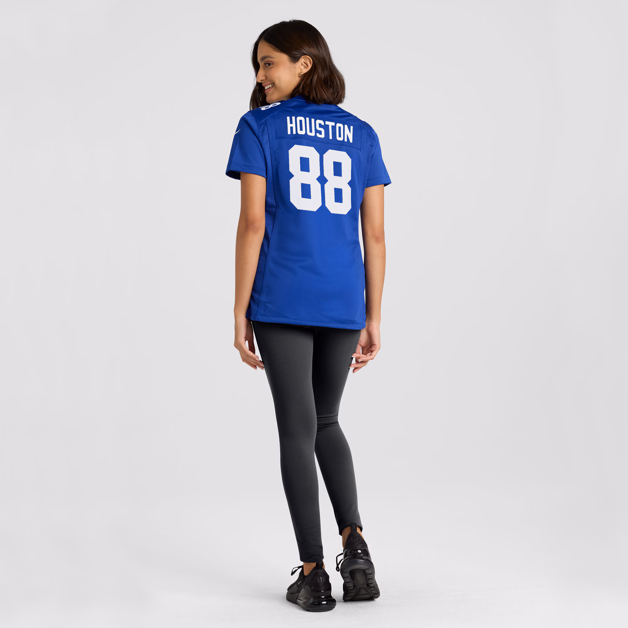 Dennis Houston New York Giants Women's  Game Jersey -  Royal