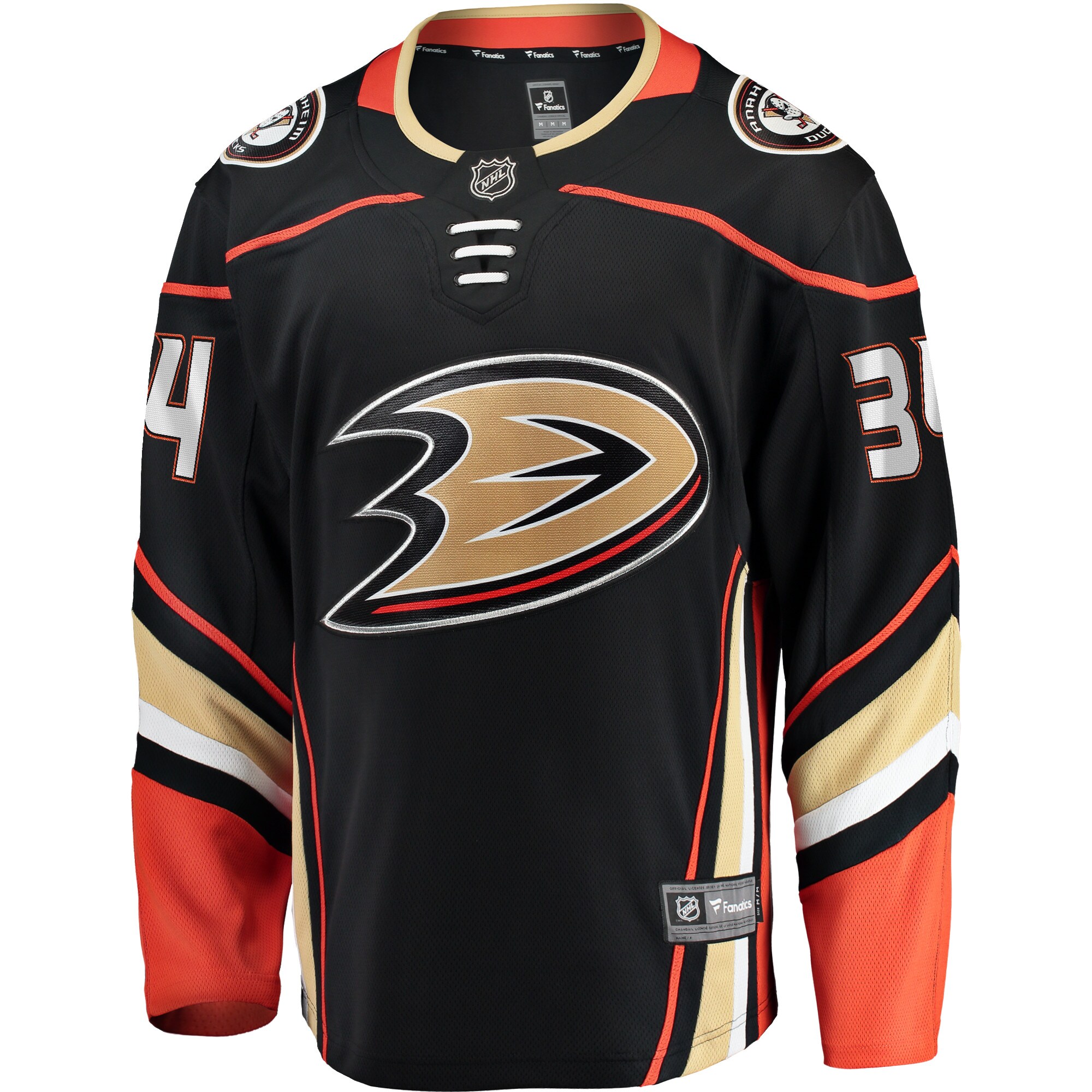 Sam Steel Anaheim Ducks Team Color Breakaway Player Jersey - Black