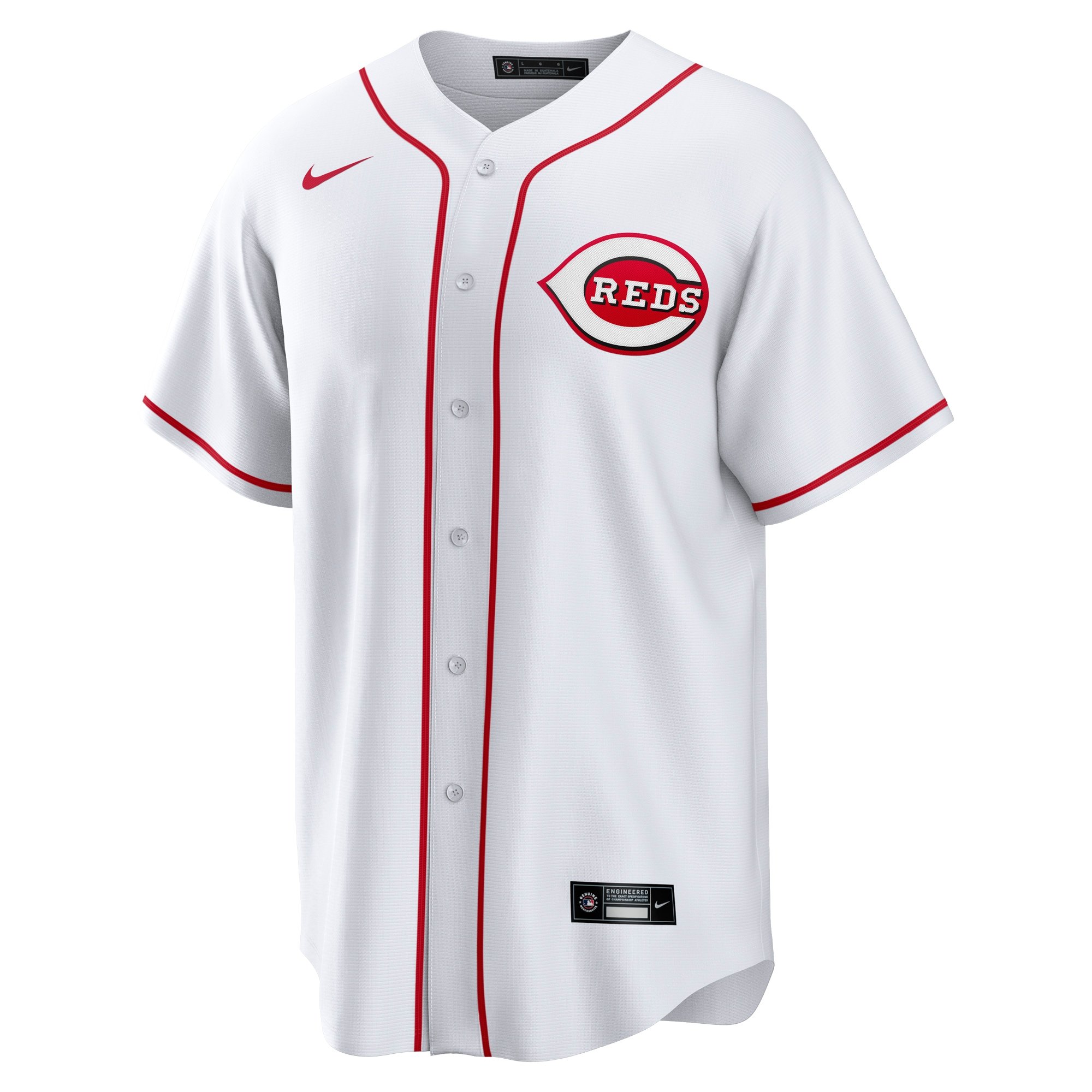 Men's Cincinnati Reds Elly De La Cruz  White Home Replica Jersey