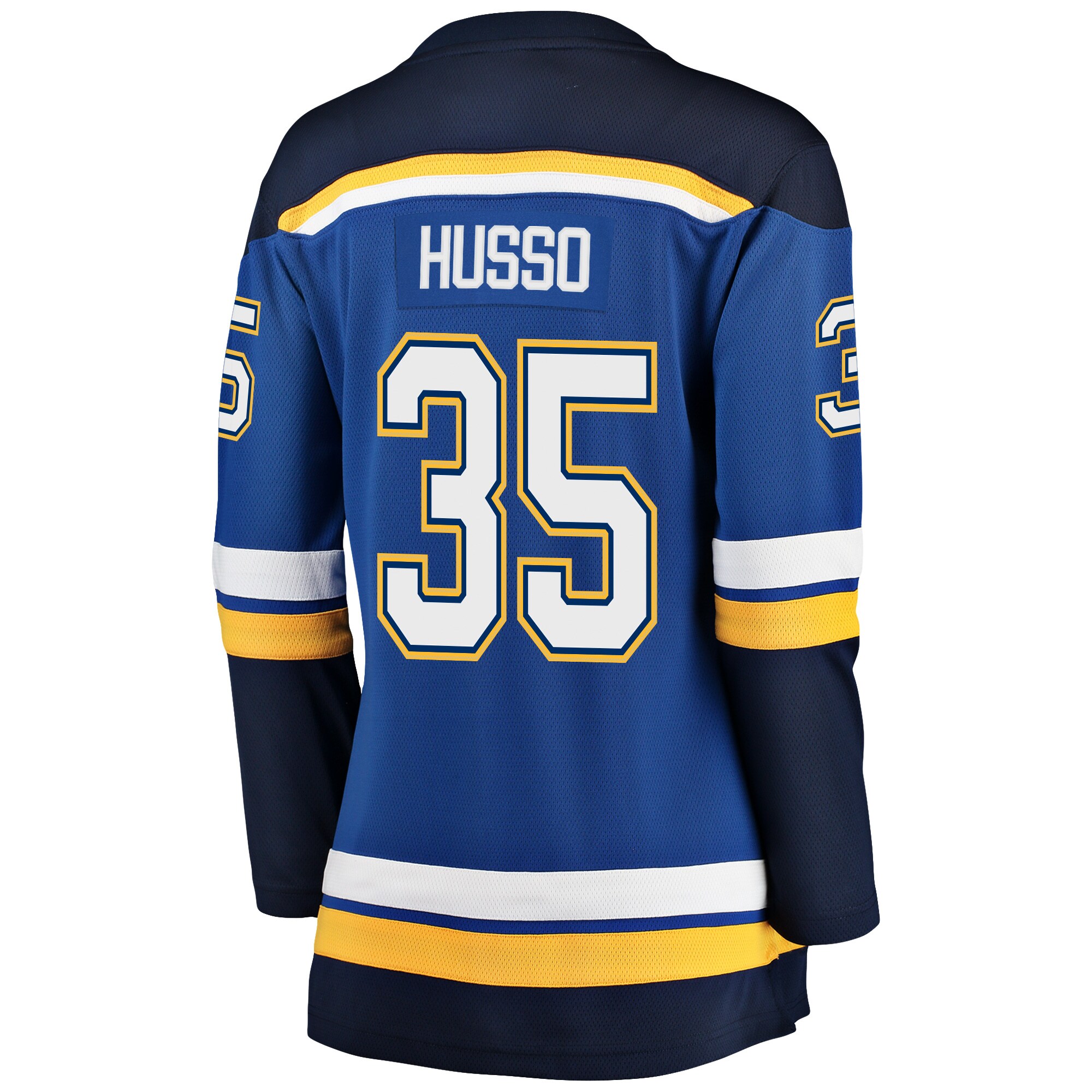 Ville Husso St.Louis Blues Women's Breakaway Player Jersey - Blue