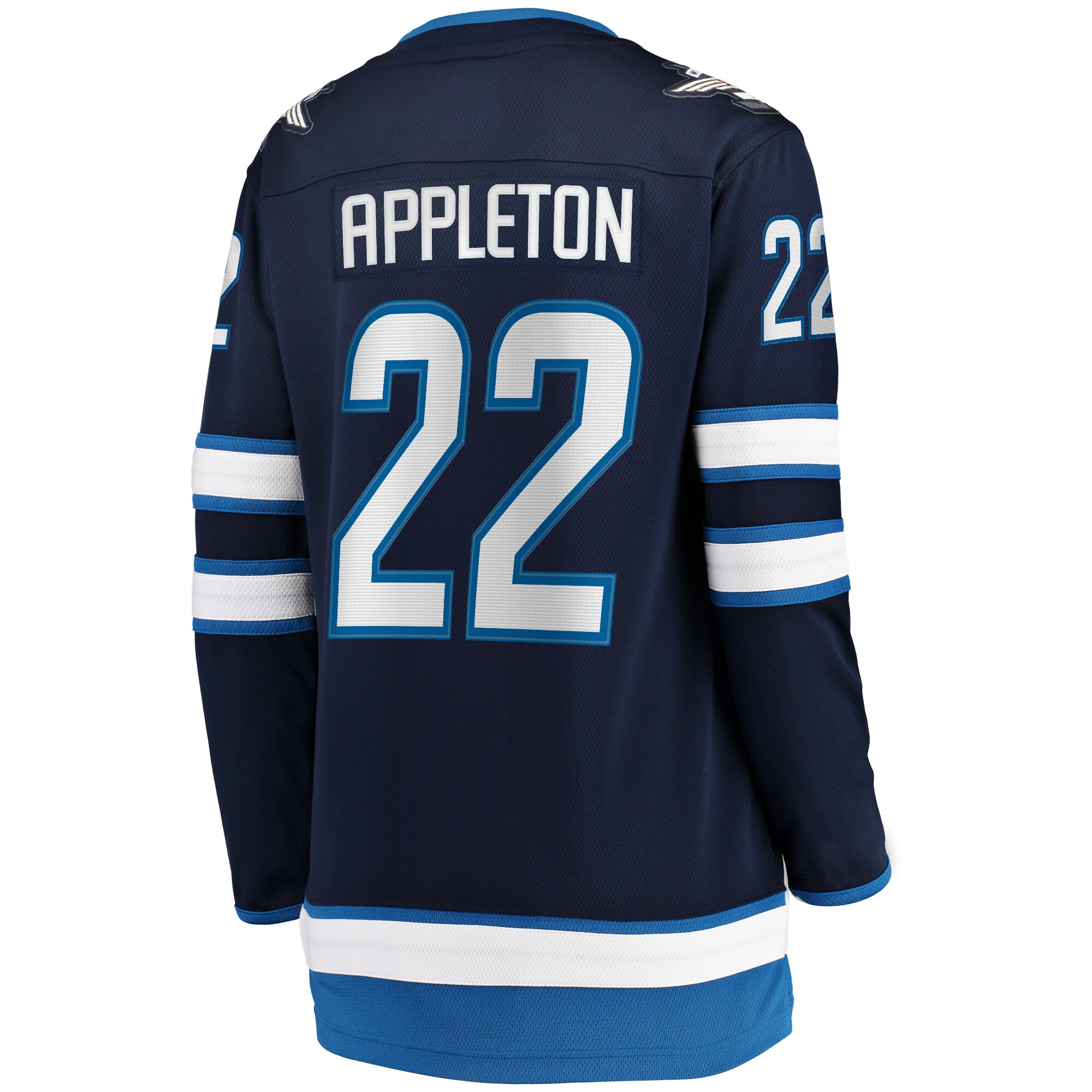 Mason Appleton Winnipeg Jets Women's Home Breakaway Jersey - Navy