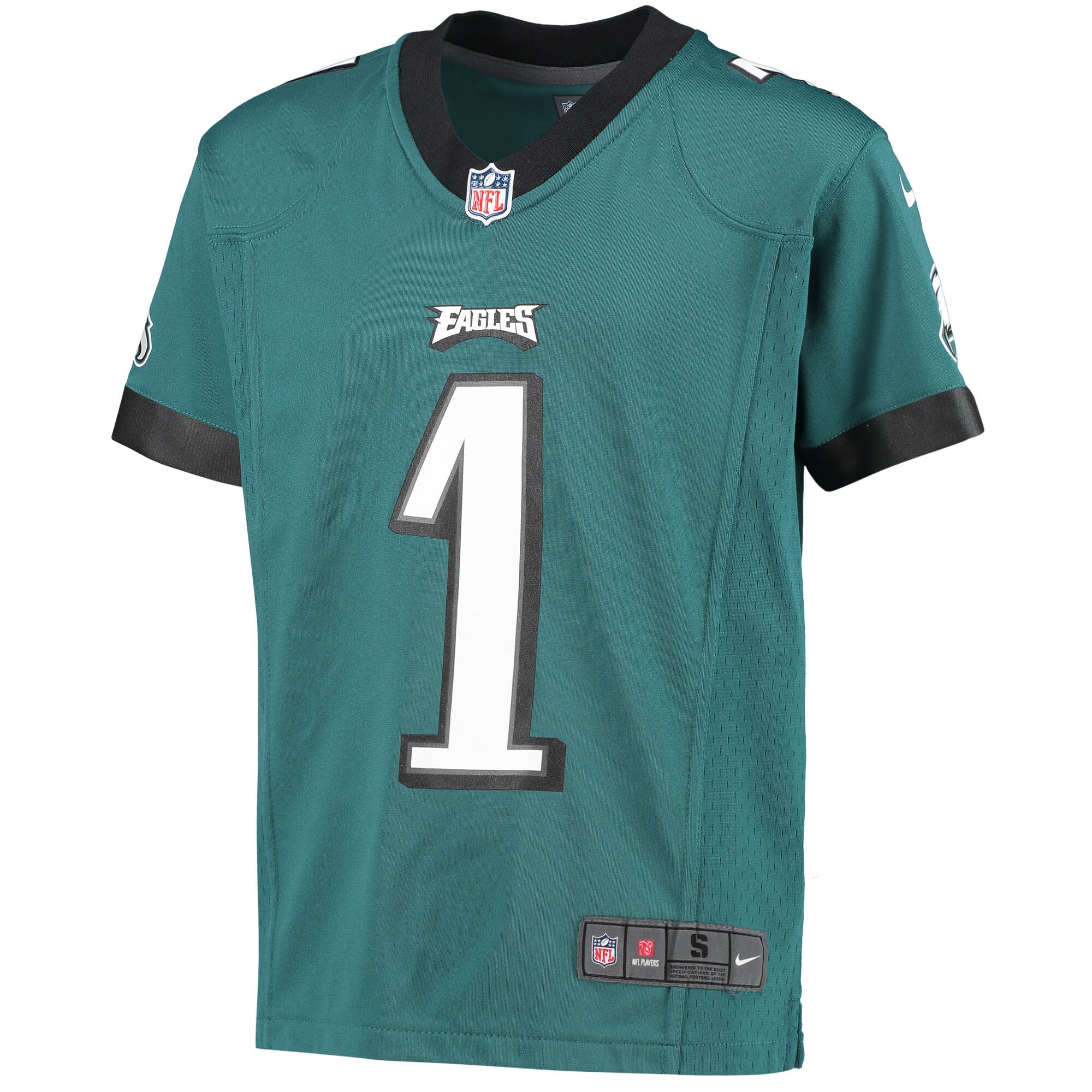 Jalen Hurts Philadelphia Eagles  Youth Game Jersey - Midnight Green