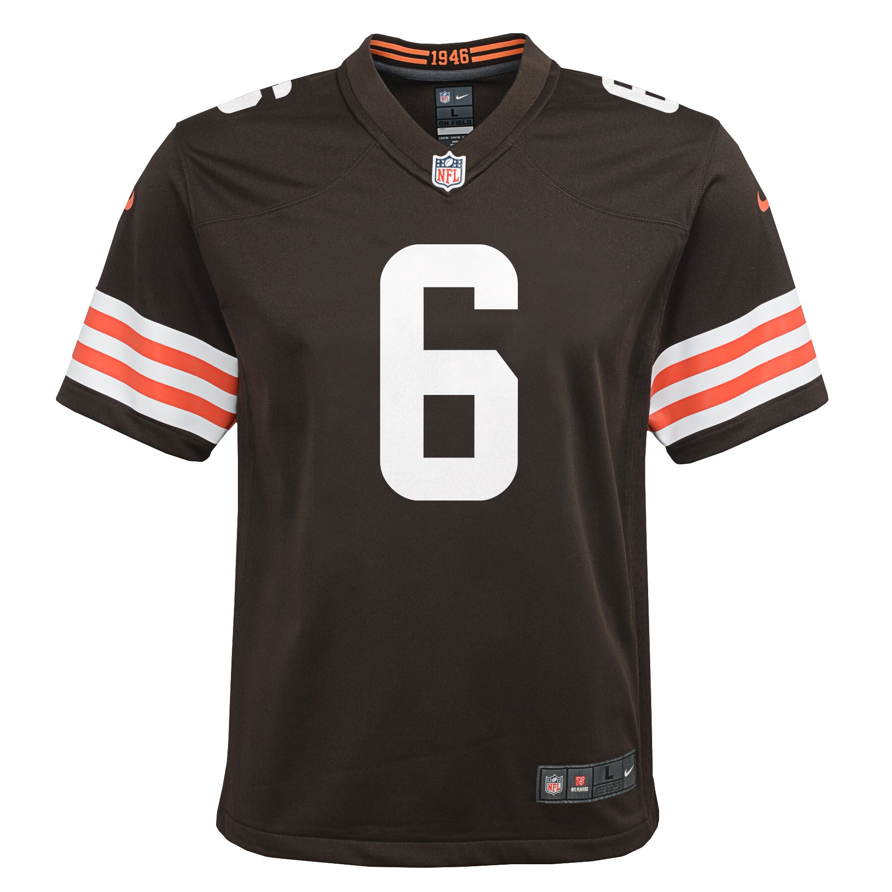 Baker Mayfield Cleveland Browns Youth Game Player Jersey - Brown