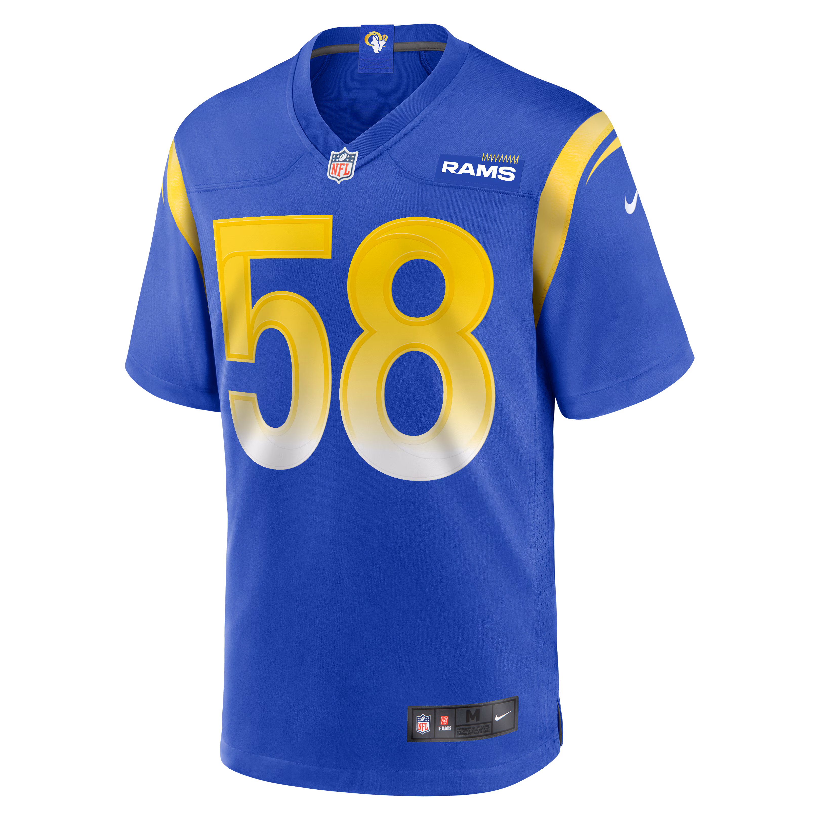 DeAndre Square Los Angeles Rams  Game Jersey - Royal