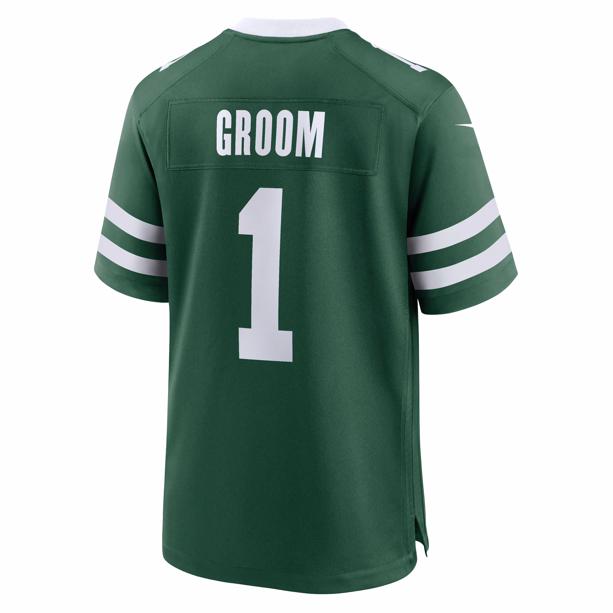 Number 1 Groom New York Jets Game Jersey - Legacy Green