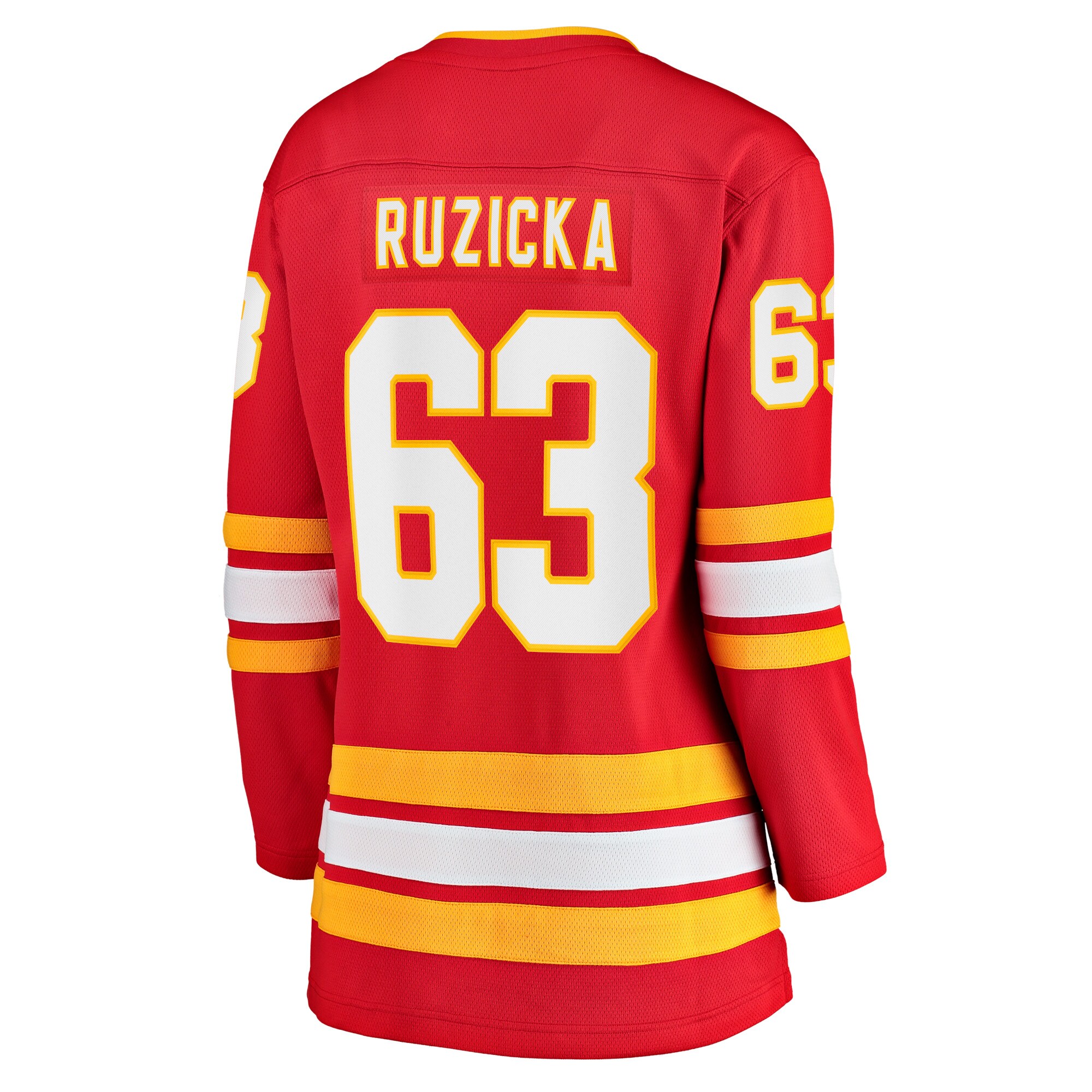 Adam Ruzicka Calgary Flames Women's Home Breakaway Player Jersey - Red