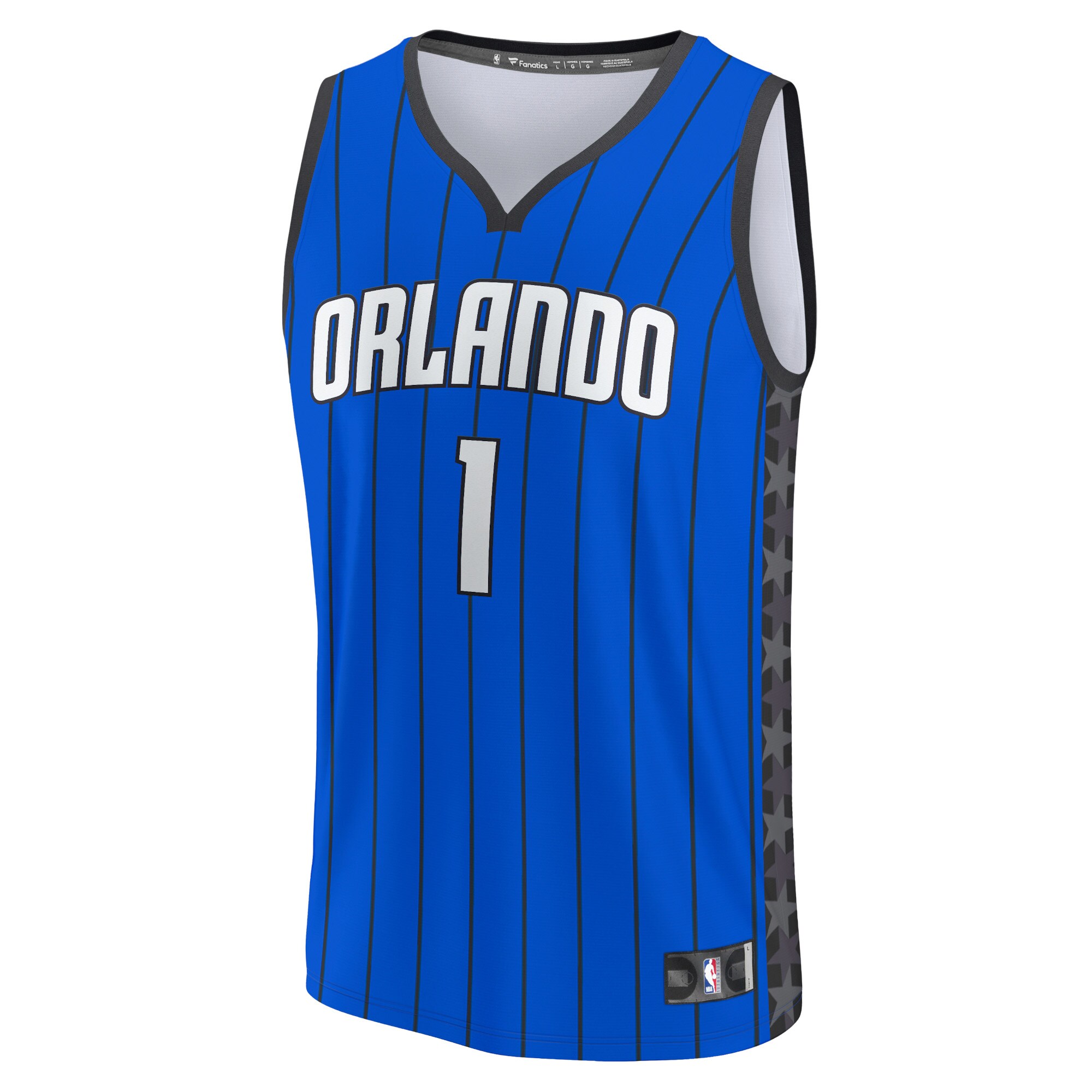 Jonathan Isaac Orlando Magic  Fast Break Replica Player Jersey - Statement Edition - Blue