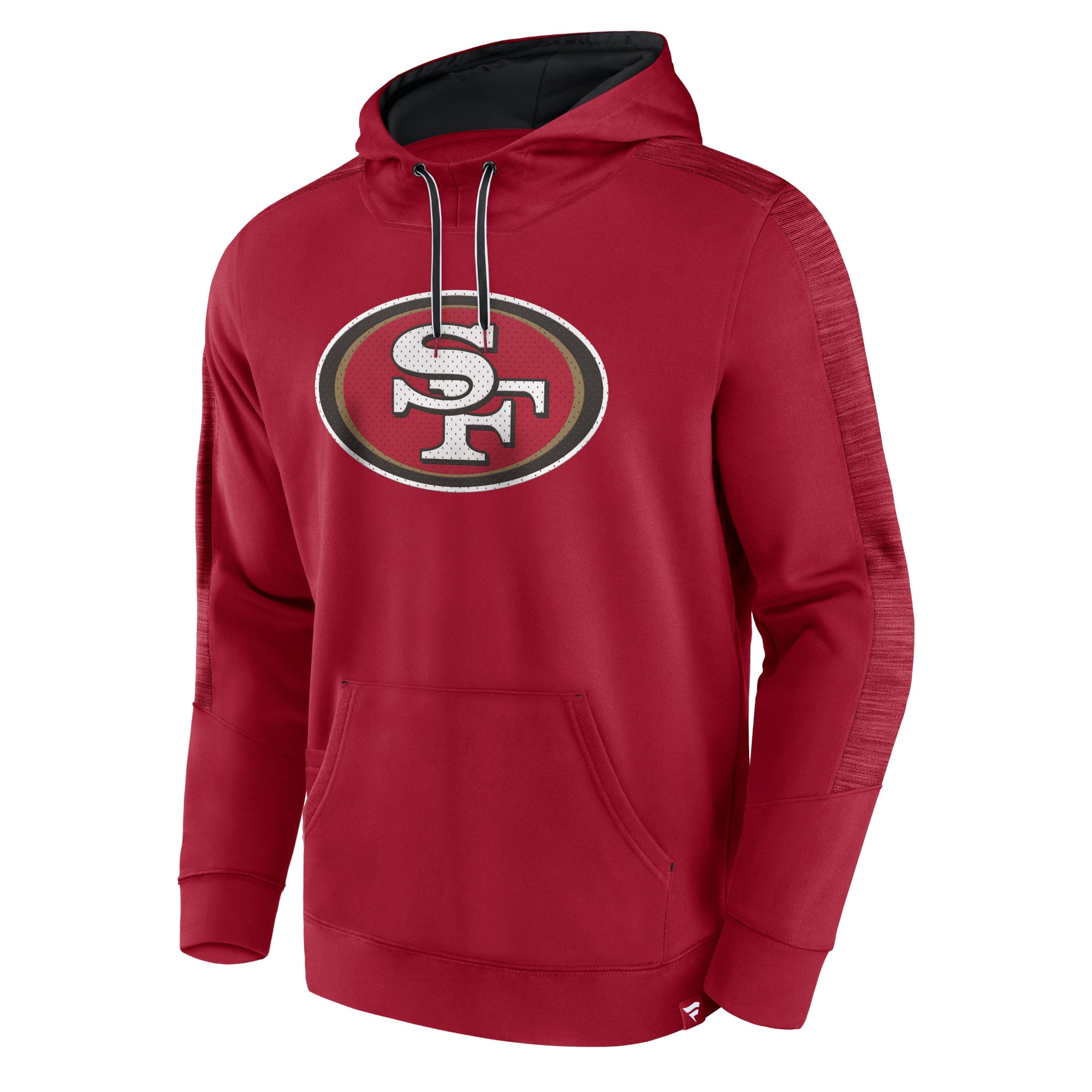 San Francisco 49ers 49ers   Defender Evo Pullover Hoodie - Scarlet
