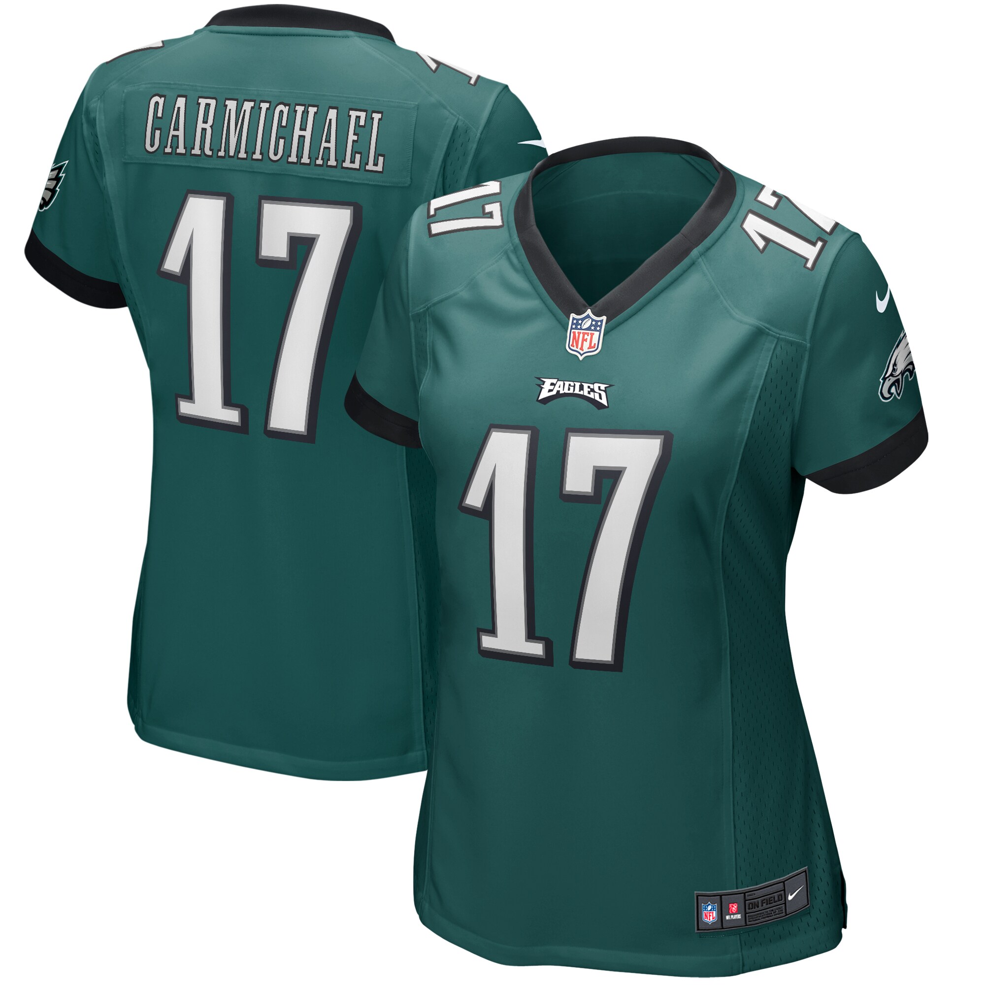 Harold Carmichael Philadelphia Eagles  Women's Game Retired Player Jersey - Midnight Green