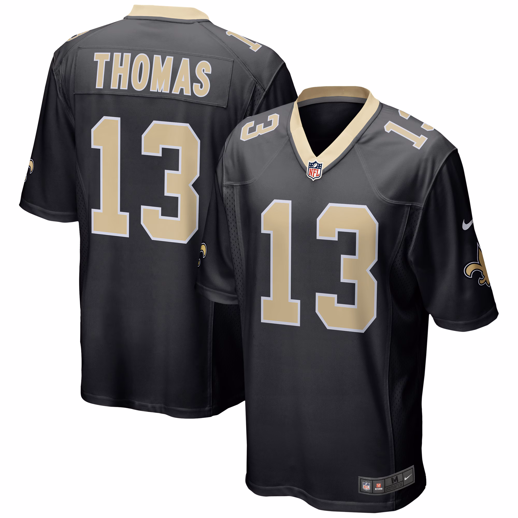 Michael Thomas New Orleans Saints Team Color Game Jersey - Black