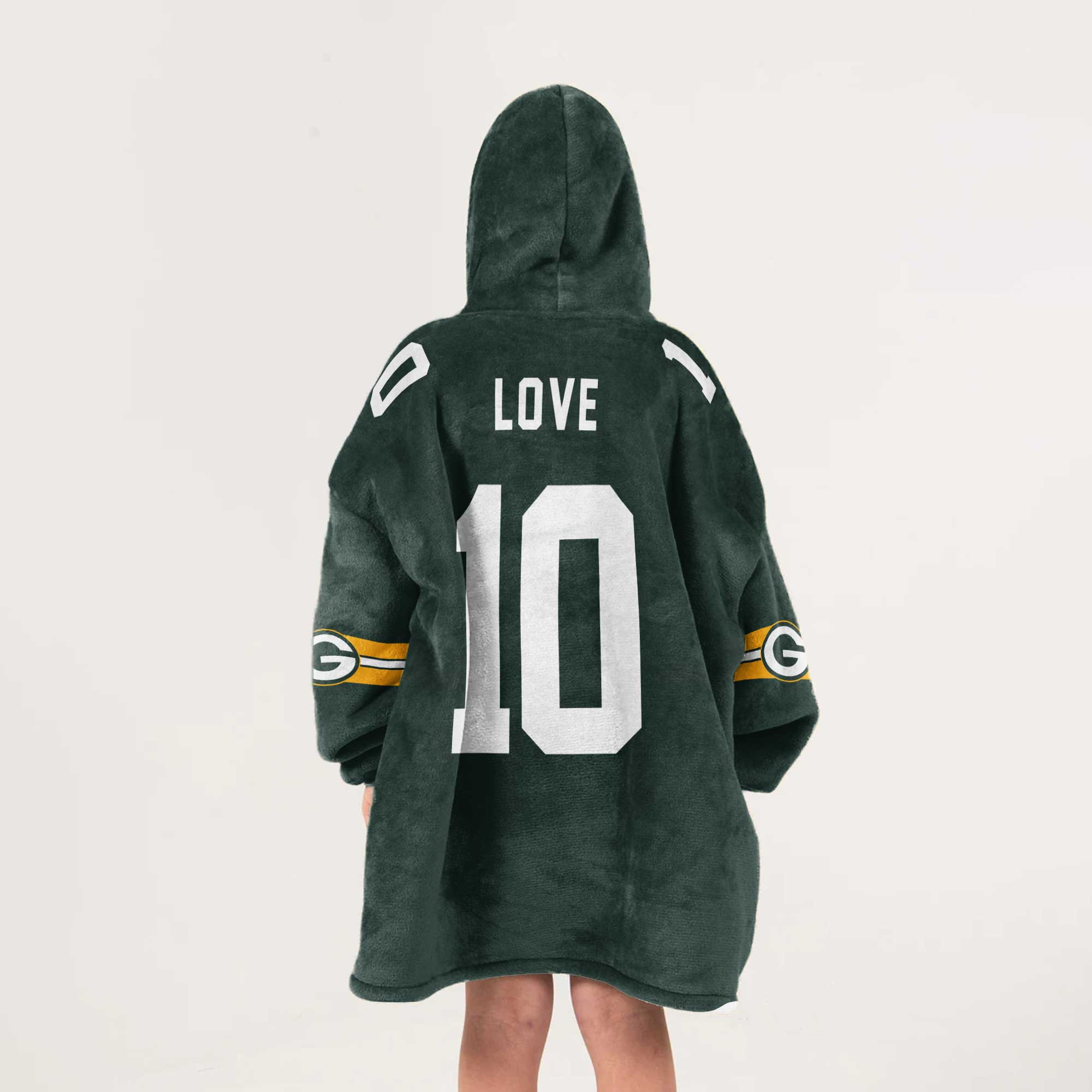 Go Pack Go! Green Bay Football Unisex Blanket Hoodie