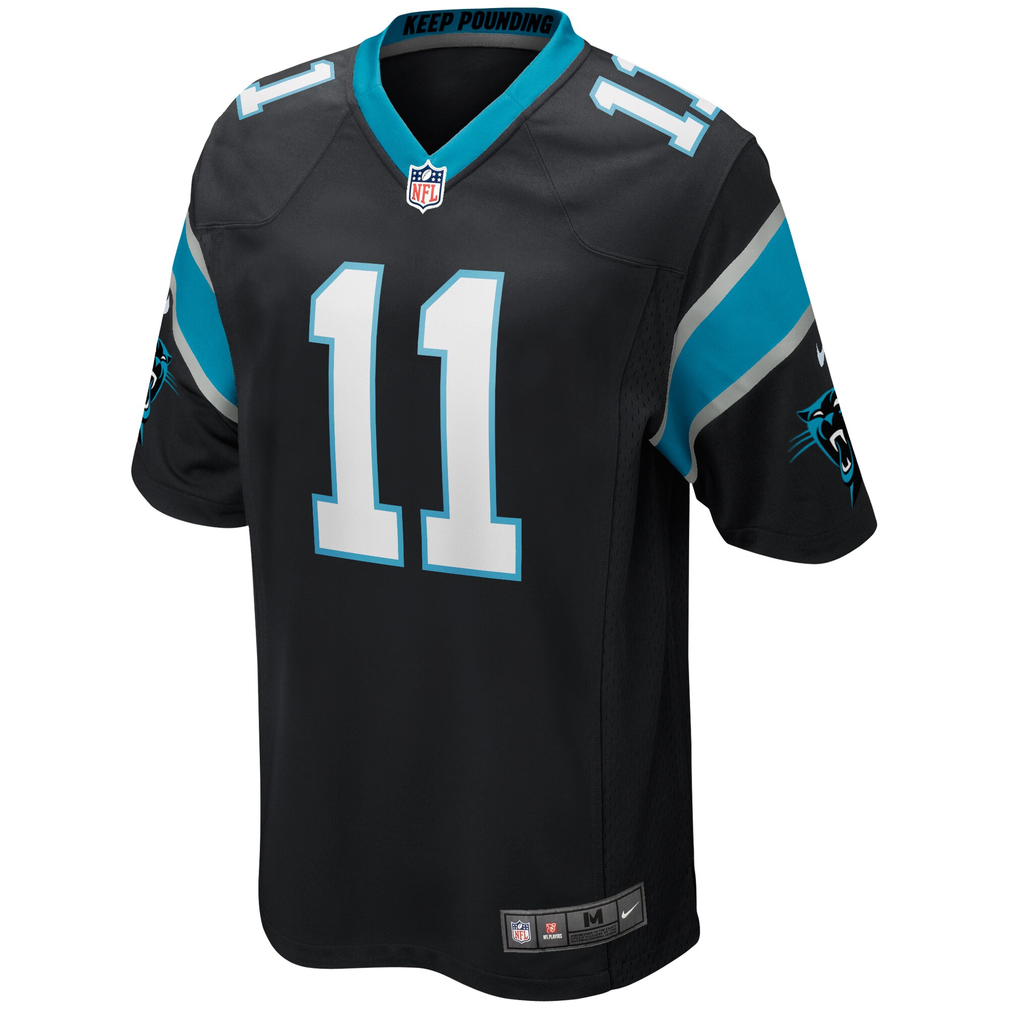 Robbie Anderson Carolina Panthers  Game Player Jersey - Black
