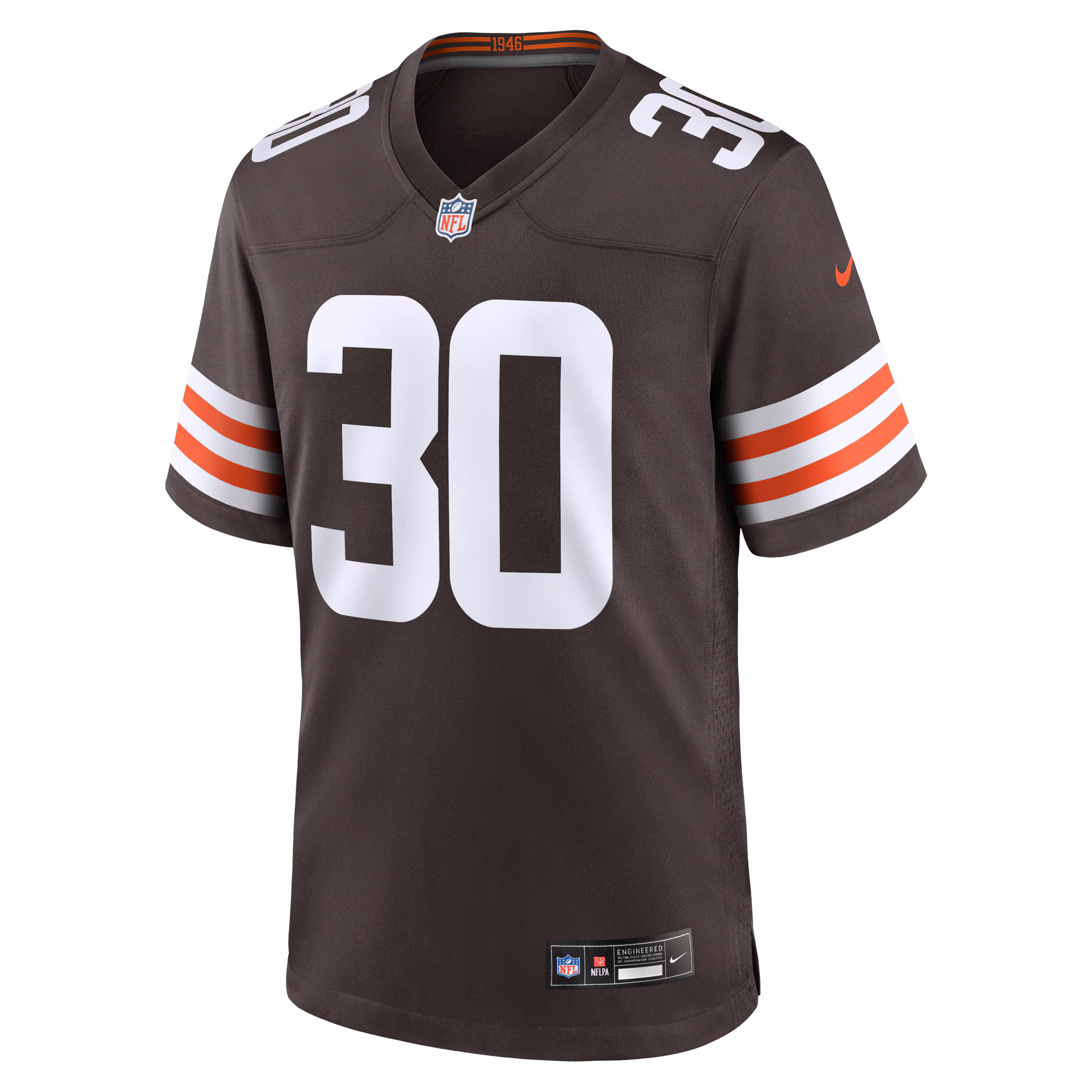 Devin Bush Cleveland Browns  Game Jersey -  Brown