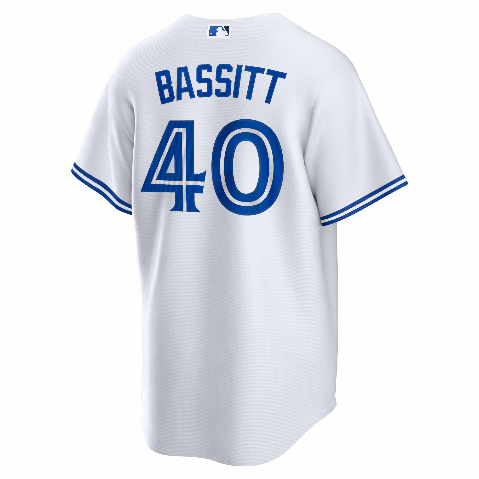 Chris Bassitt #40 Toronto Blue Jays Home Replica Jersey - White