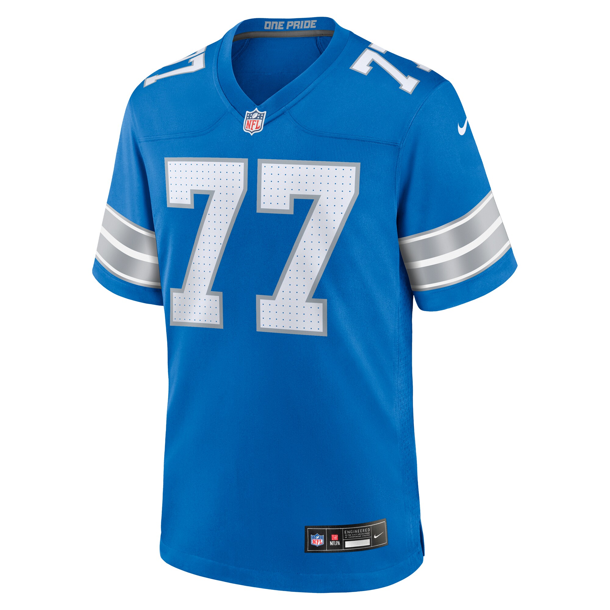 Frank Ragnow Detroit Lions Team Game Jersey -  Blue