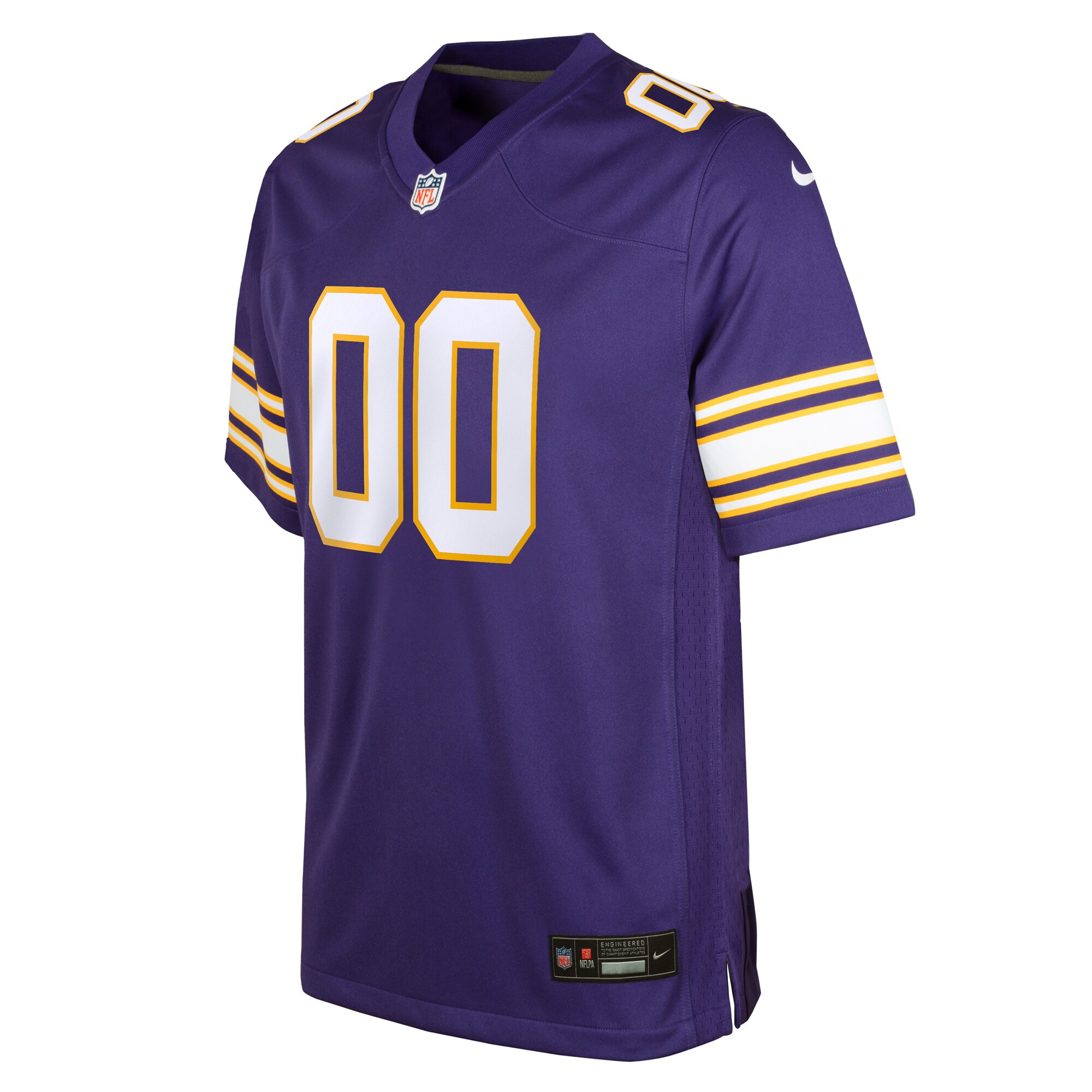 Minnesota Vikings  Youth Classic Custom Game Jersey - Purple