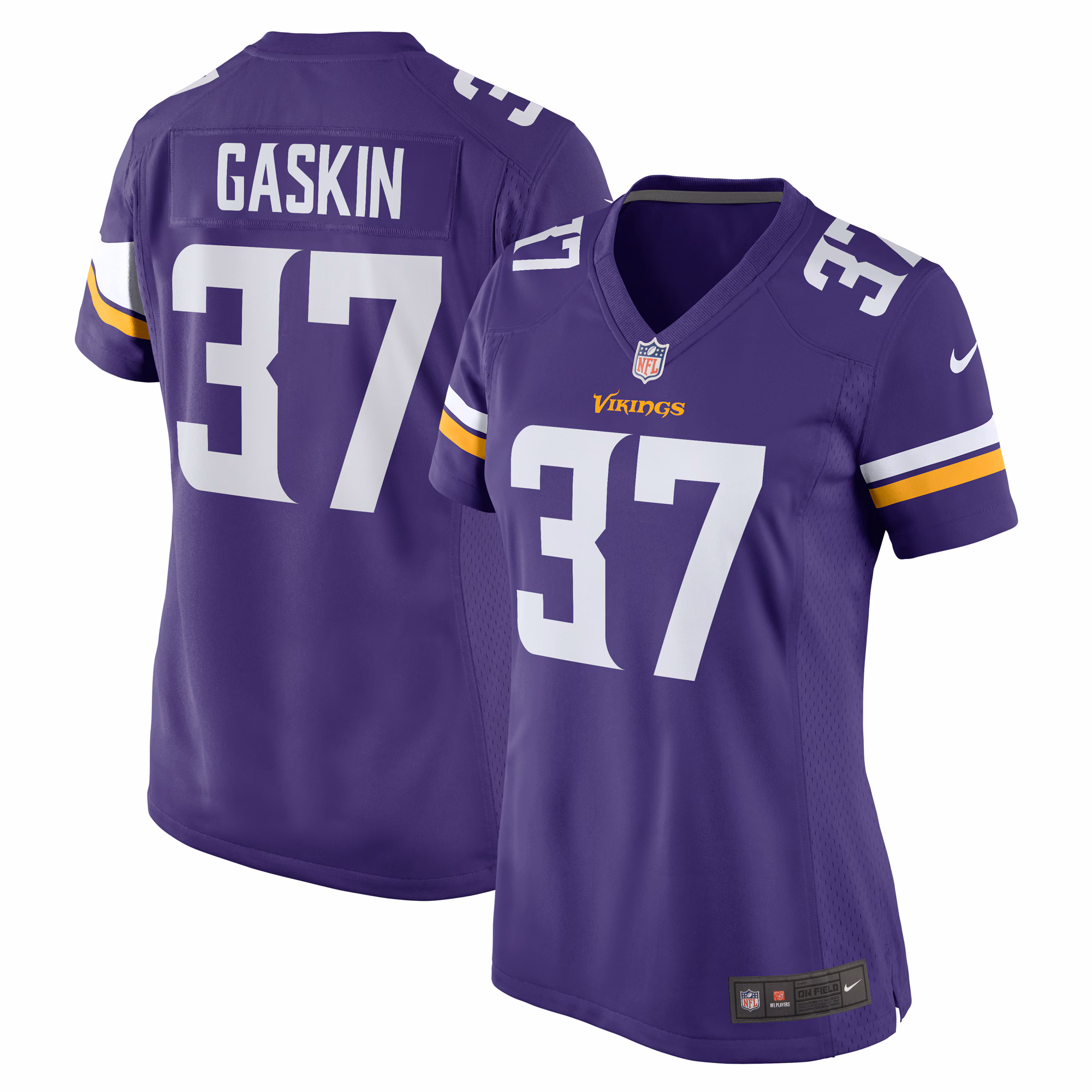 Myles Gaskin Minnesota Vikings Women's Team Game Jersey -  Purple