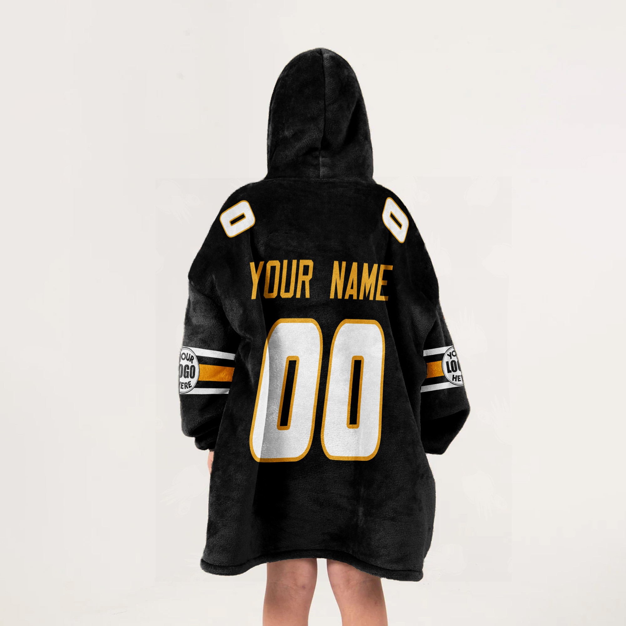 Adult Custom Blanket Hoodie Missouri Inspired Color
