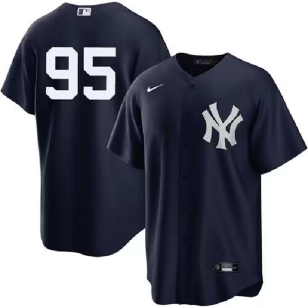Men's Oswaldo Cabrera #95 New York Yankees Alternate Navy Player  MLB Jersey