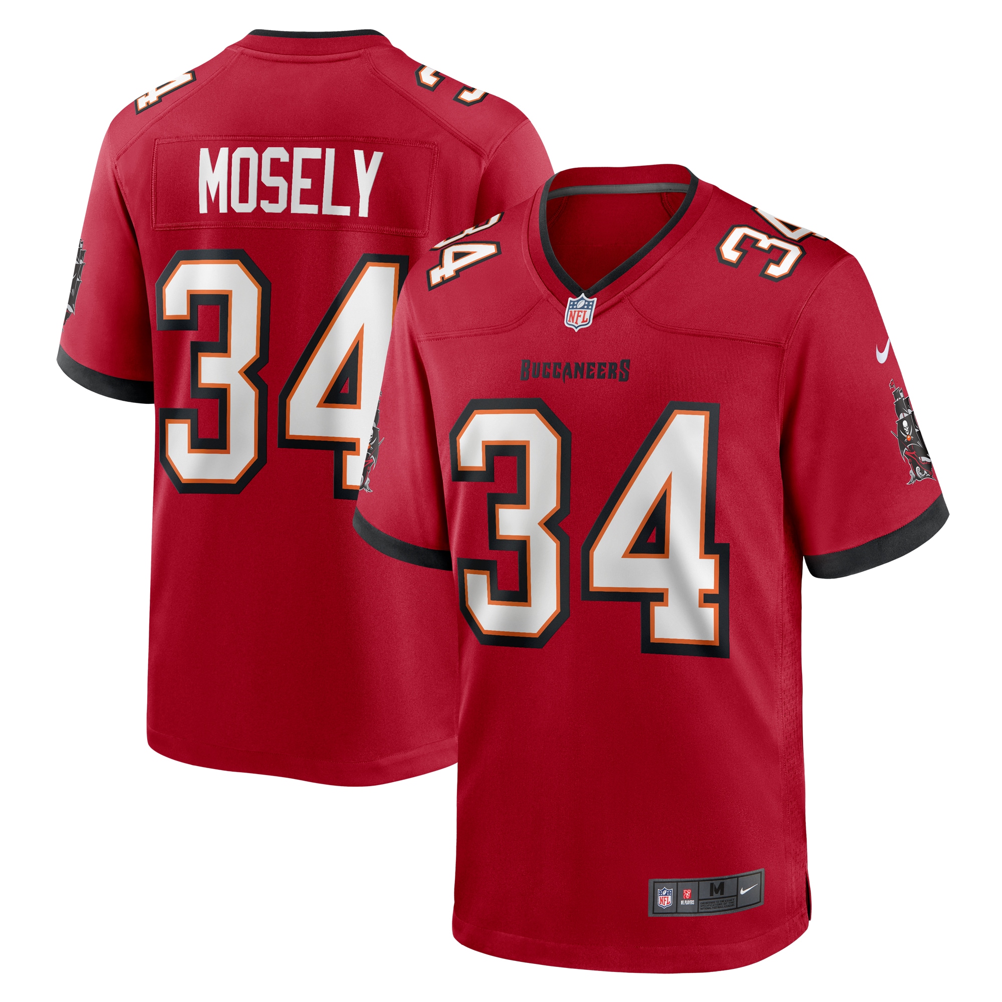 Quandre Mosely Tampa Bay Buccaneers  Game Jersey -  Red