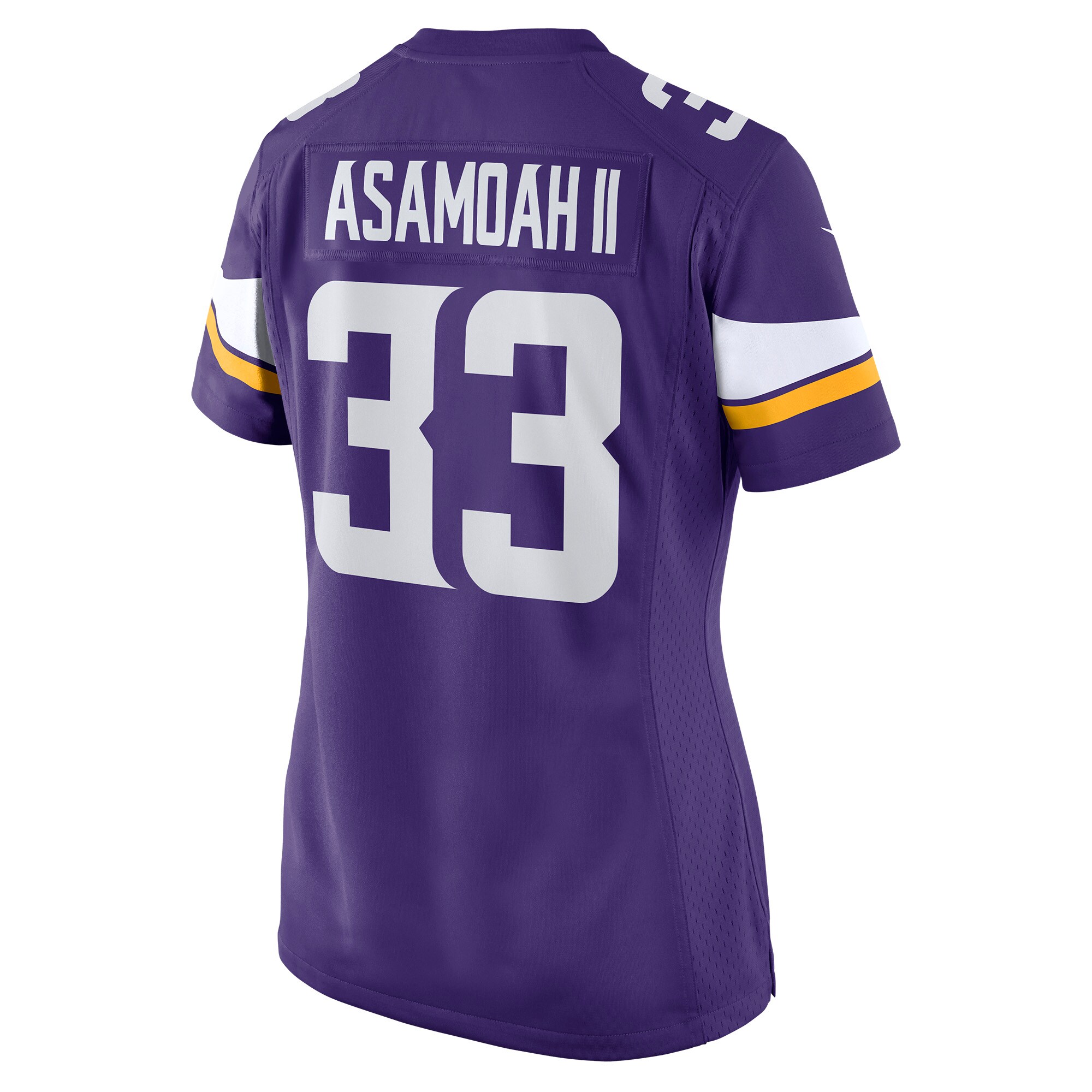 Brian Asamoah Minnesota Vikings Women's Player Game Jersey - Purple