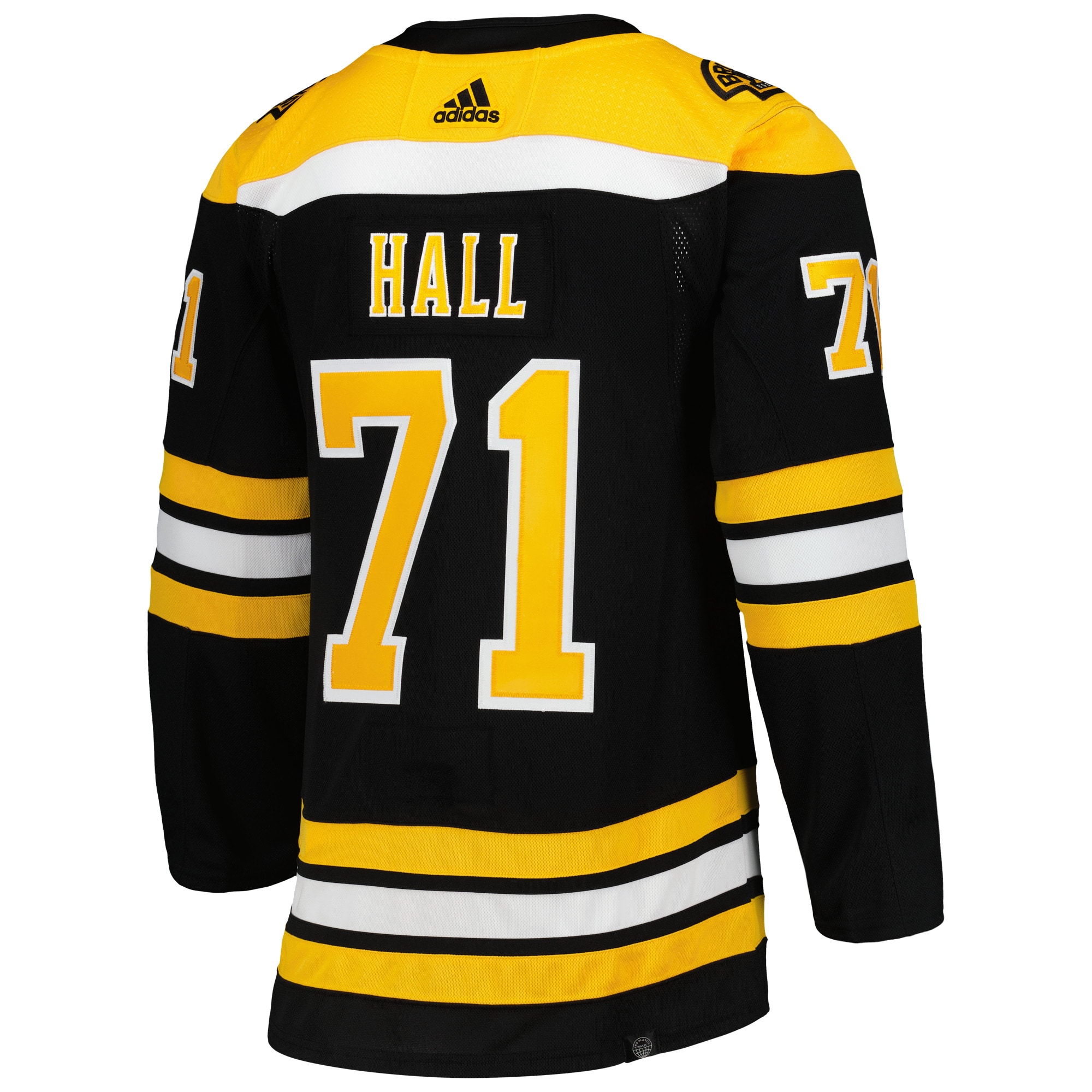 Taylor Hall Boston Bruins  Primegreen Authentic Pro Home Player Jersey - Black