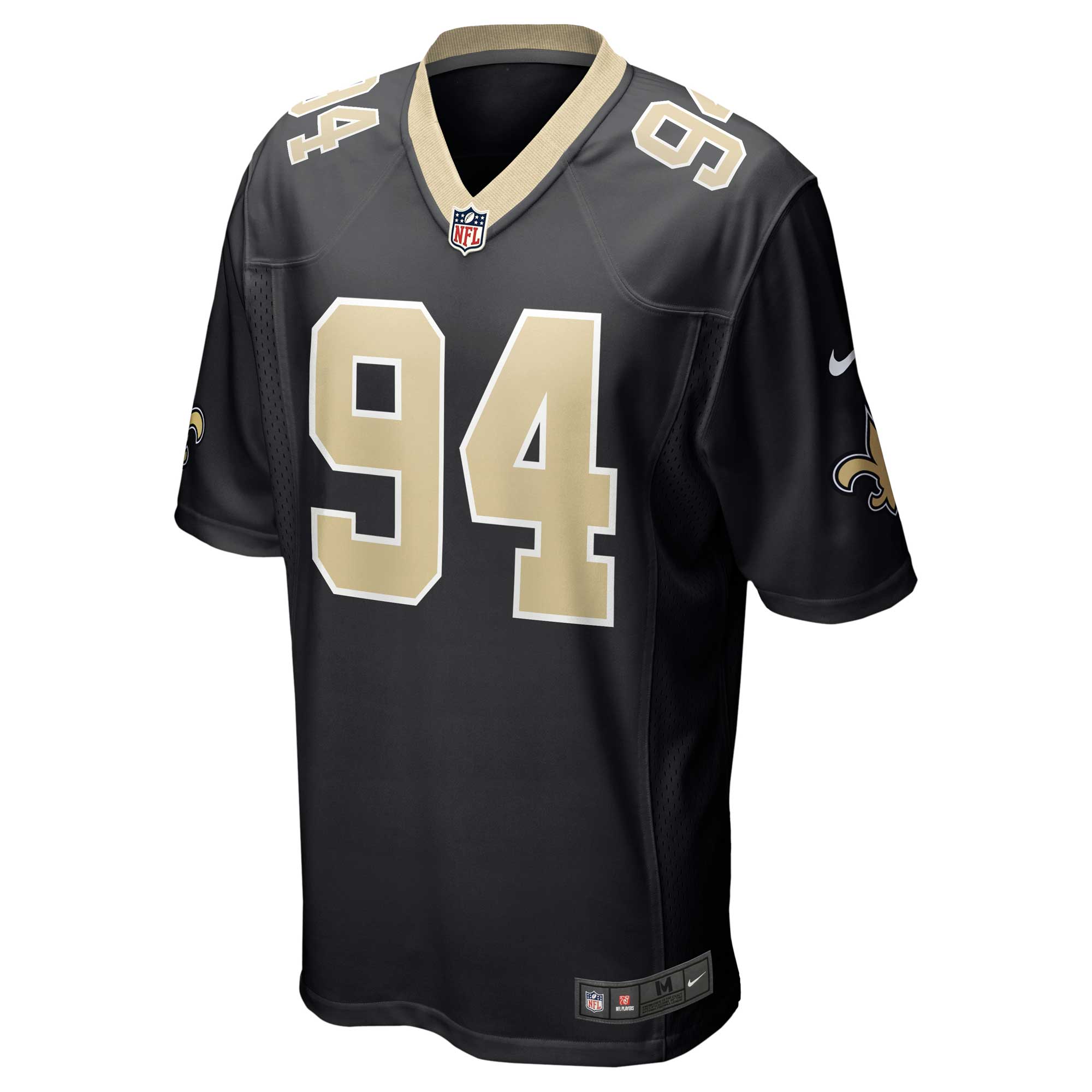 Cameron  New Orleans Saints Game Jersey - Black