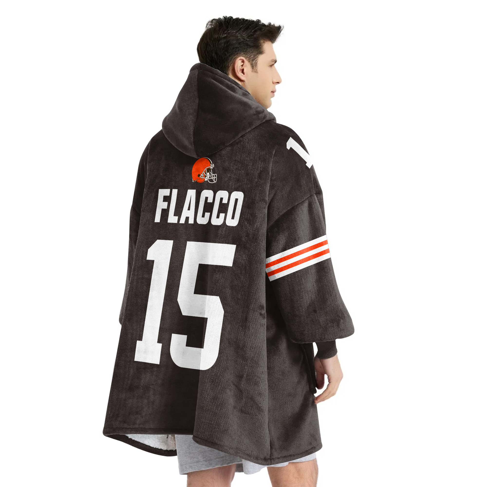 Adult J.F 15 Cleveland Football Unisex Blanket Hoodie