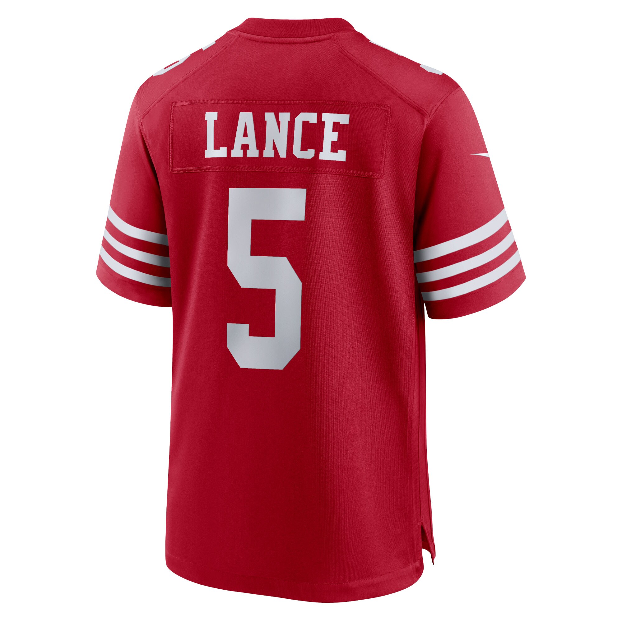 Trey Lance San Francisco 49ers  Team Game Jersey - Scarlet
