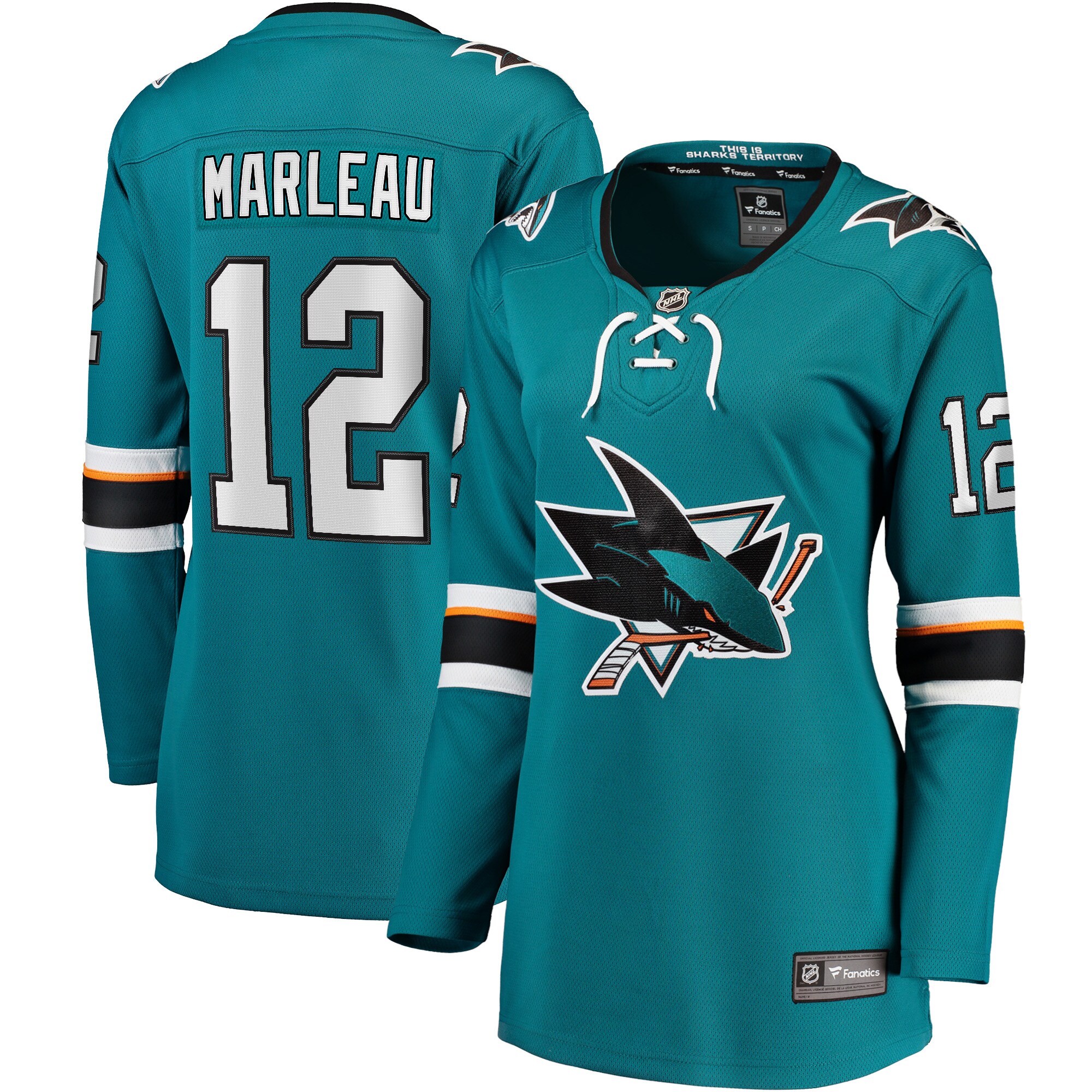 Patrick Marleau San Jose Sharks Women's Breakaway Player Jersey - Teal