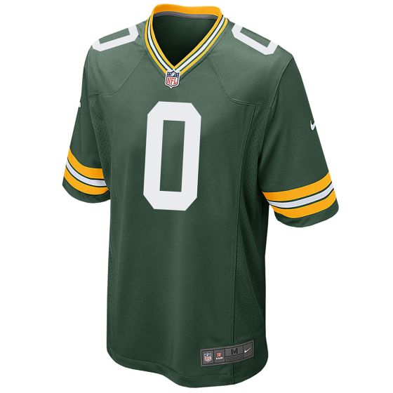Men's Matthew Golden #0 Green Bay Packers 2025 NFL Draft First Round Pick Game Jersey-Green