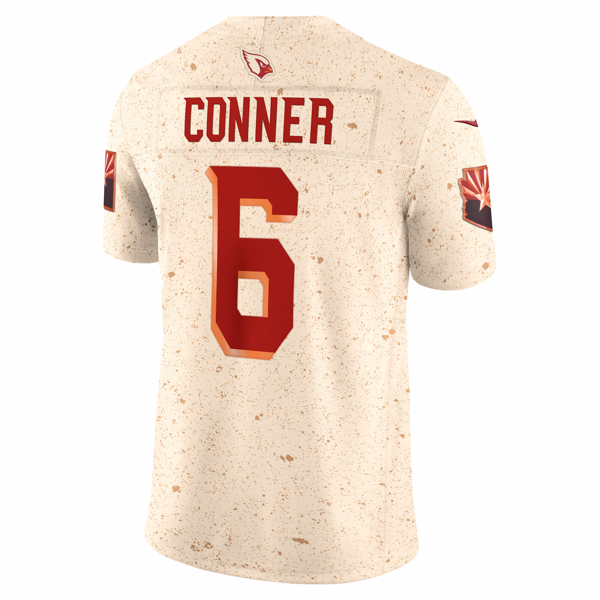 James Conner #6 Arizona Cardinals 2025 Rivalries Collection Limited Jersey - Natural