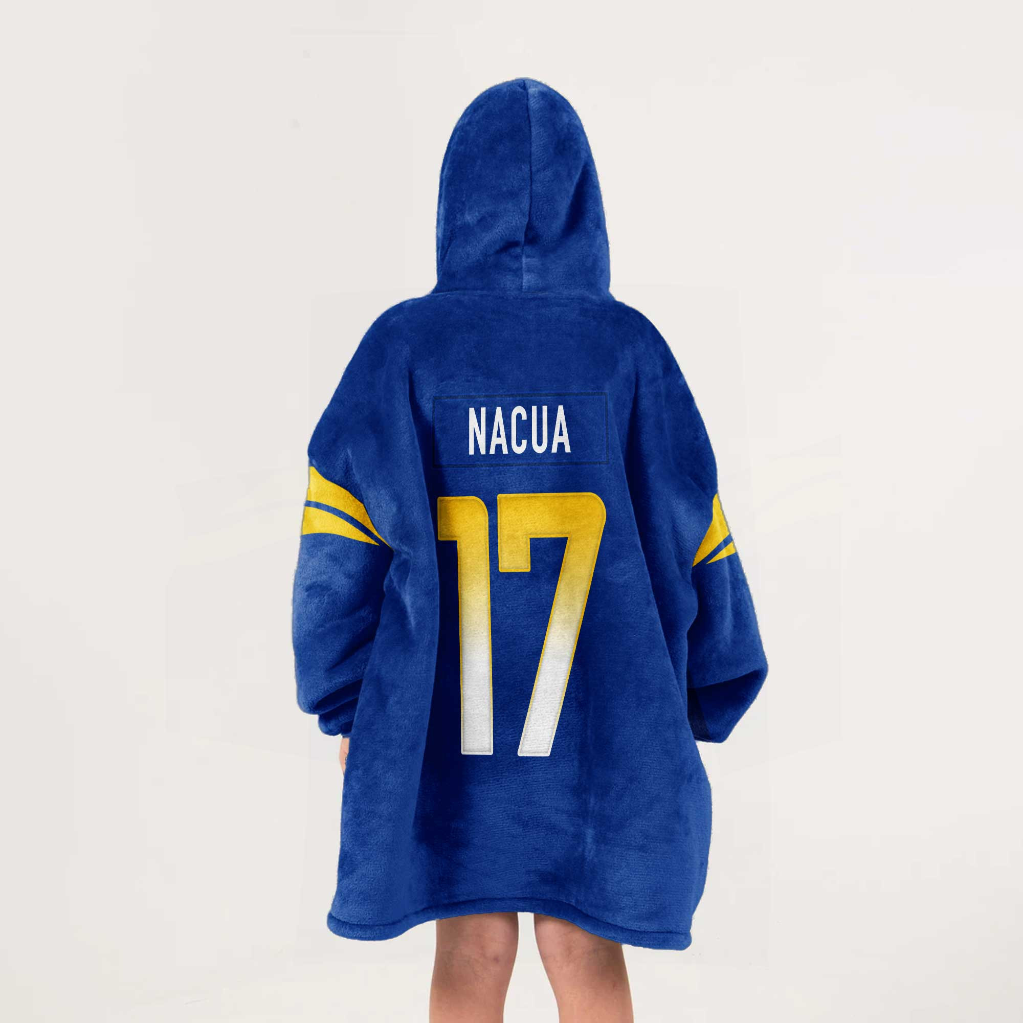 Adult PN 17 Los Angeles Football Unisex Blanket Hoodie