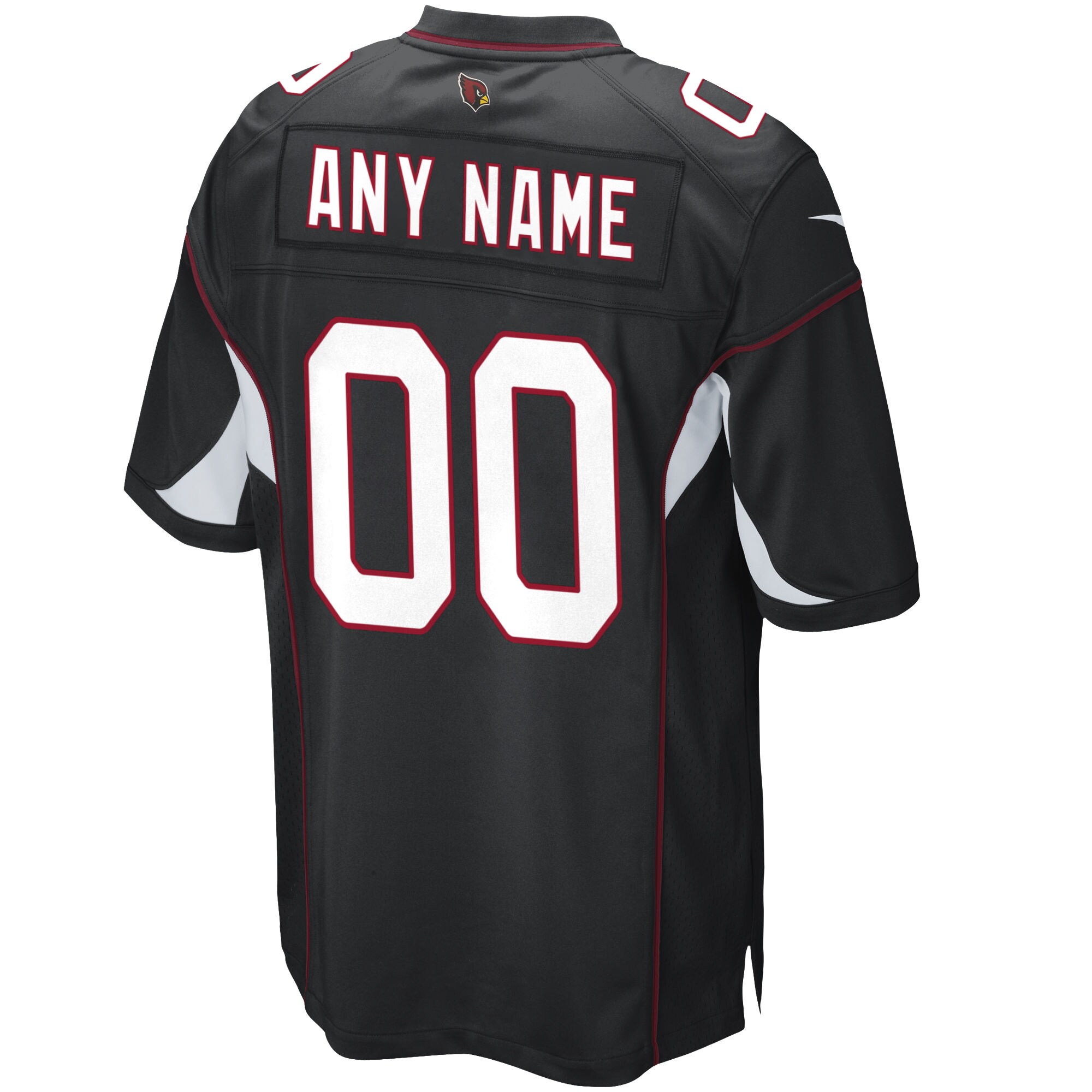 Arizona Cardinals  Alternate Custom Game Jersey - Black