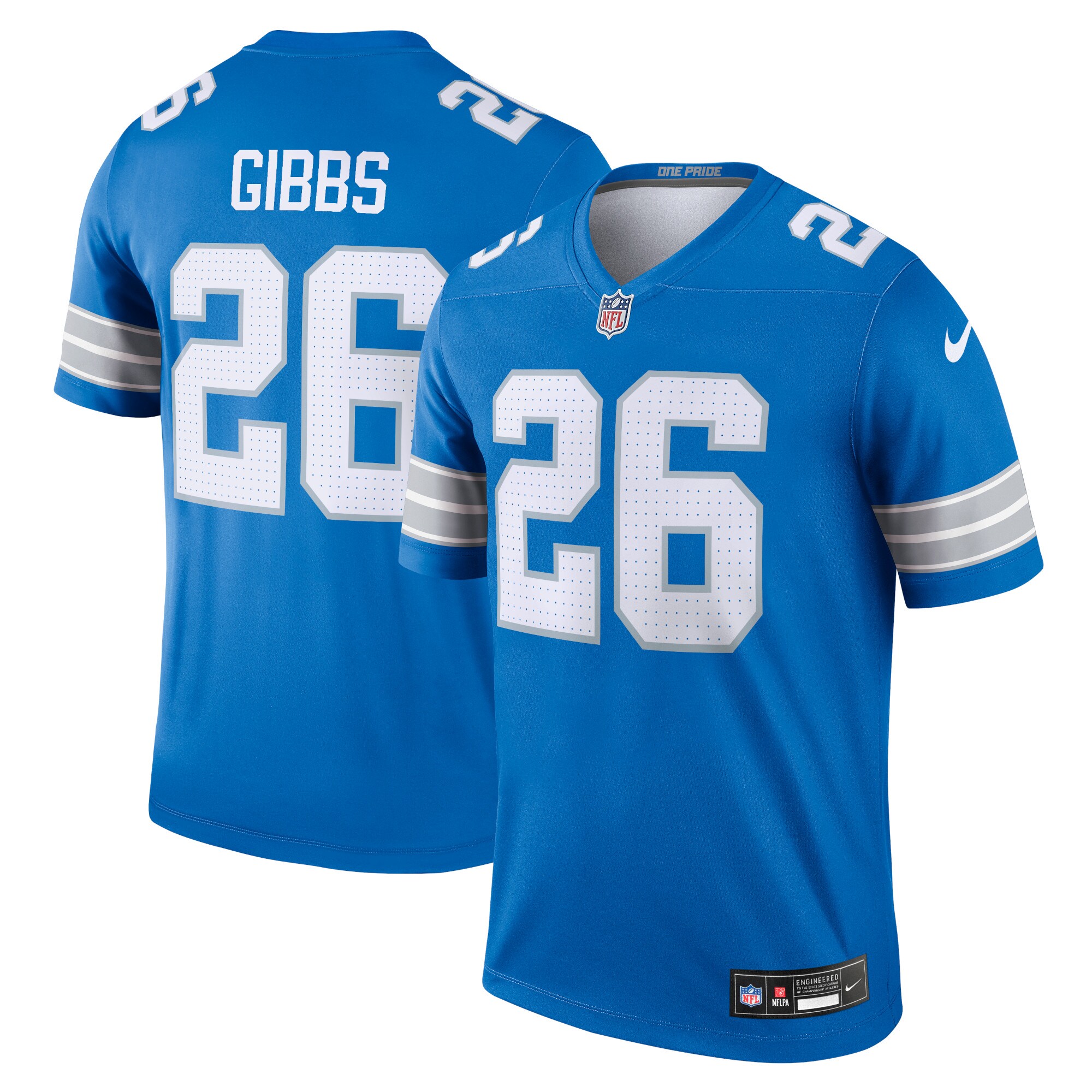 Jahmyr Gibbs Detroit Lions Legend Jersey - Blue
