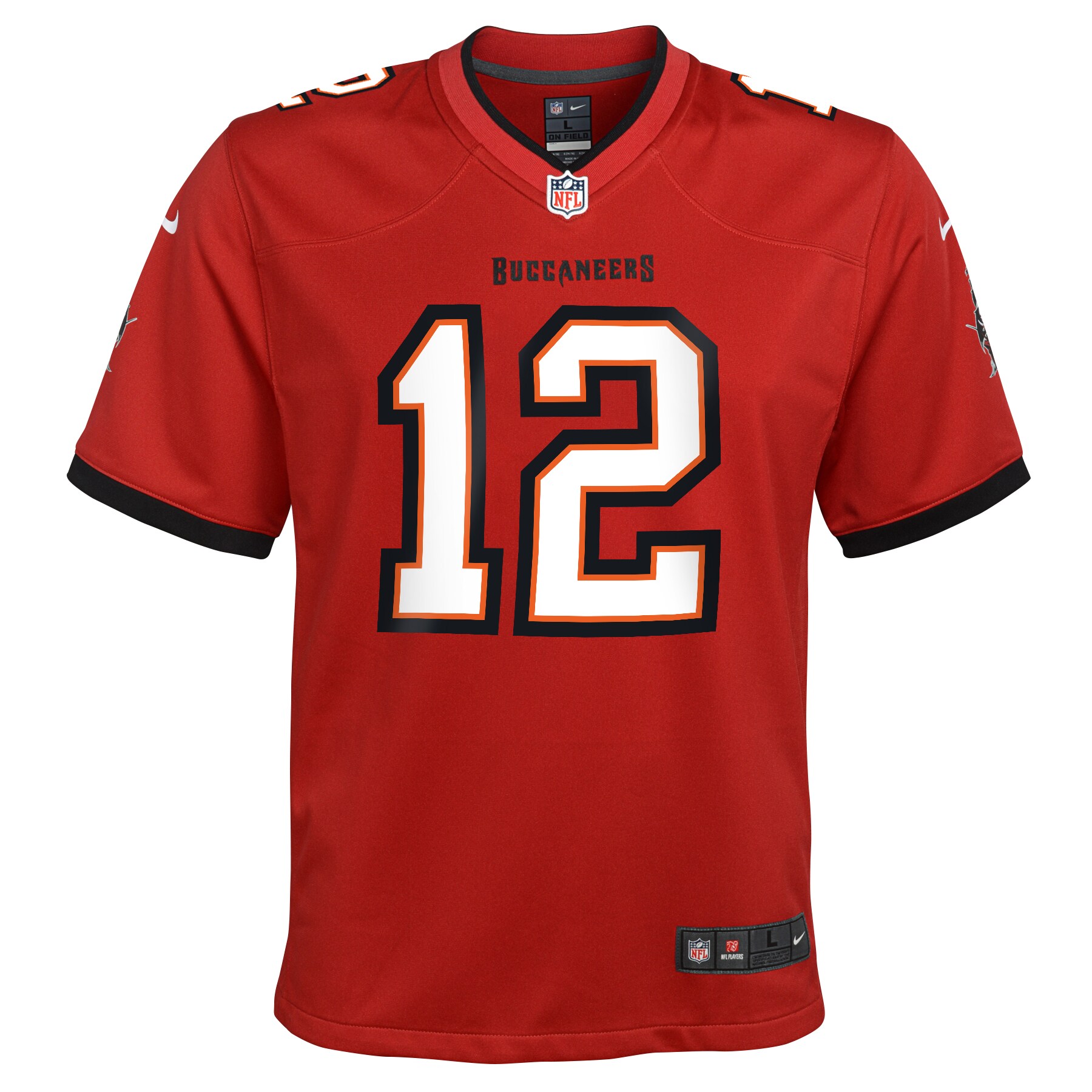 Tom Brady Tampa Bay Buccaneers  Youth Game Jersey - Red