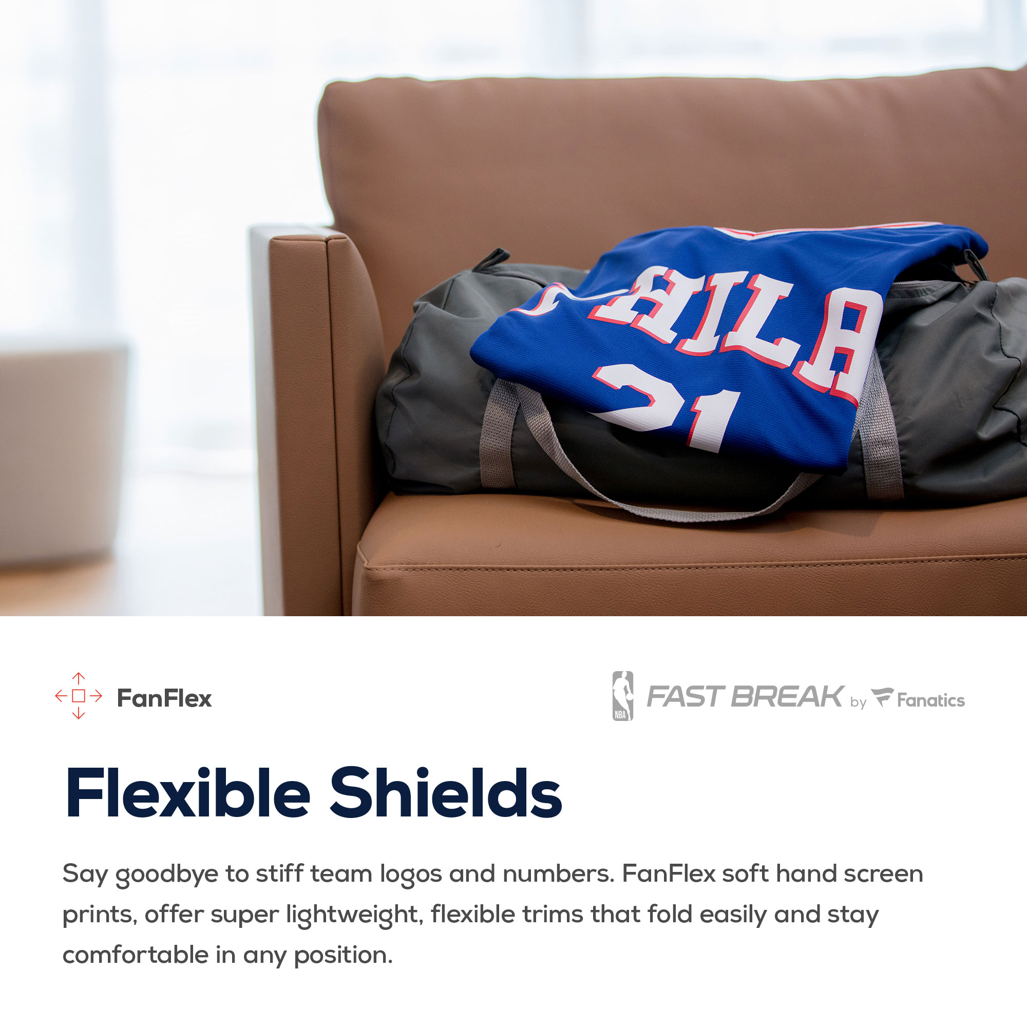 Joel Embiid Philadelphia 76ers  Fast Break Replica Team Color Player Jersey Royal - Icon Edition