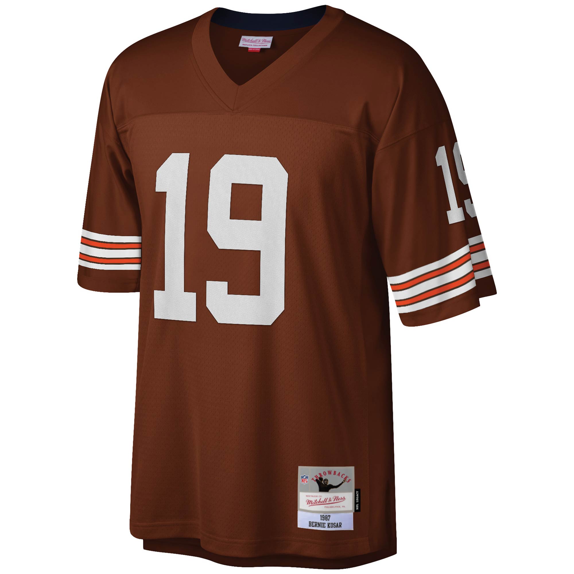 Bernie Kosar Cleveland Browns  Legacy Replica Jersey - Brown