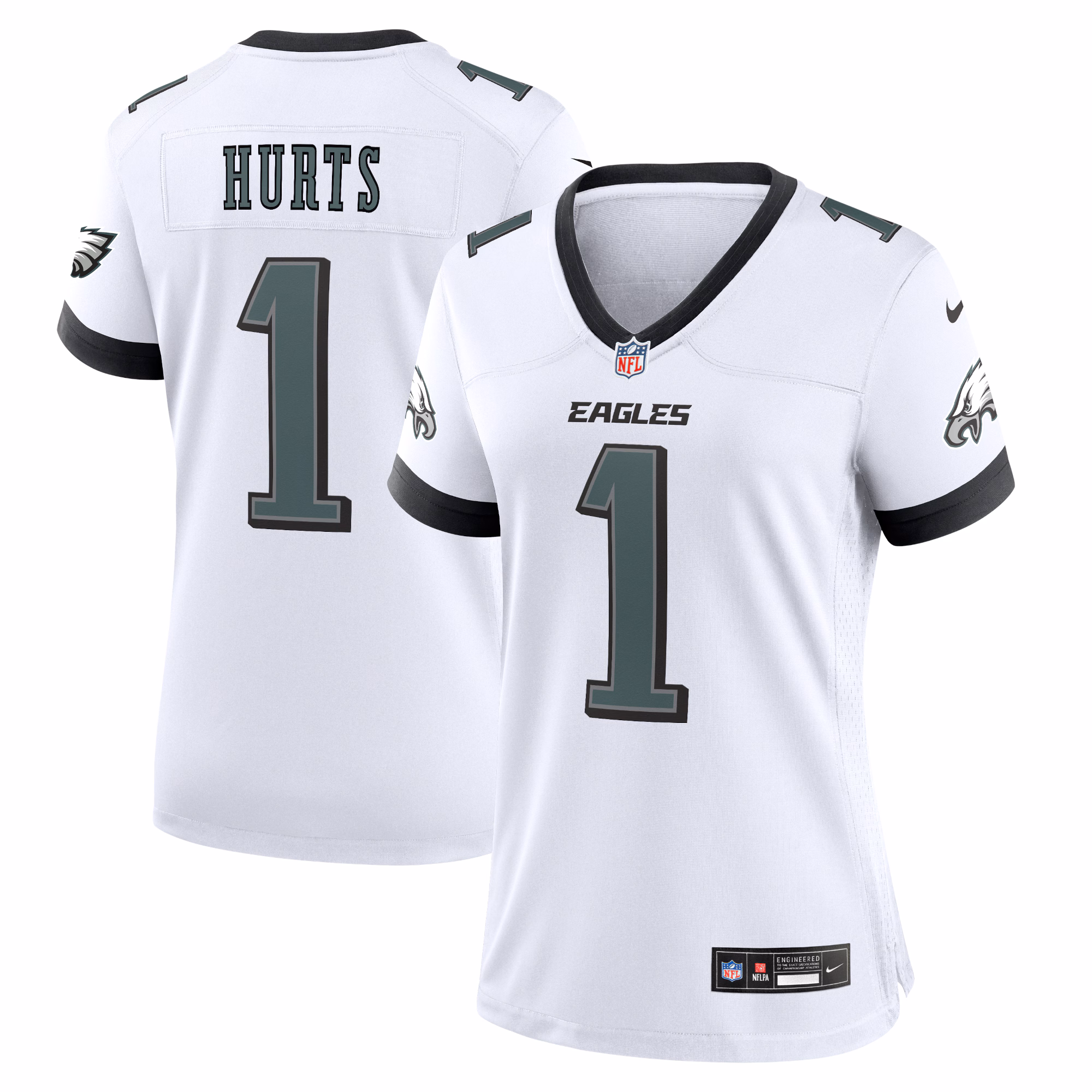 Jalen Hurts Philadelphia Eagles Women's Game Jersey - White