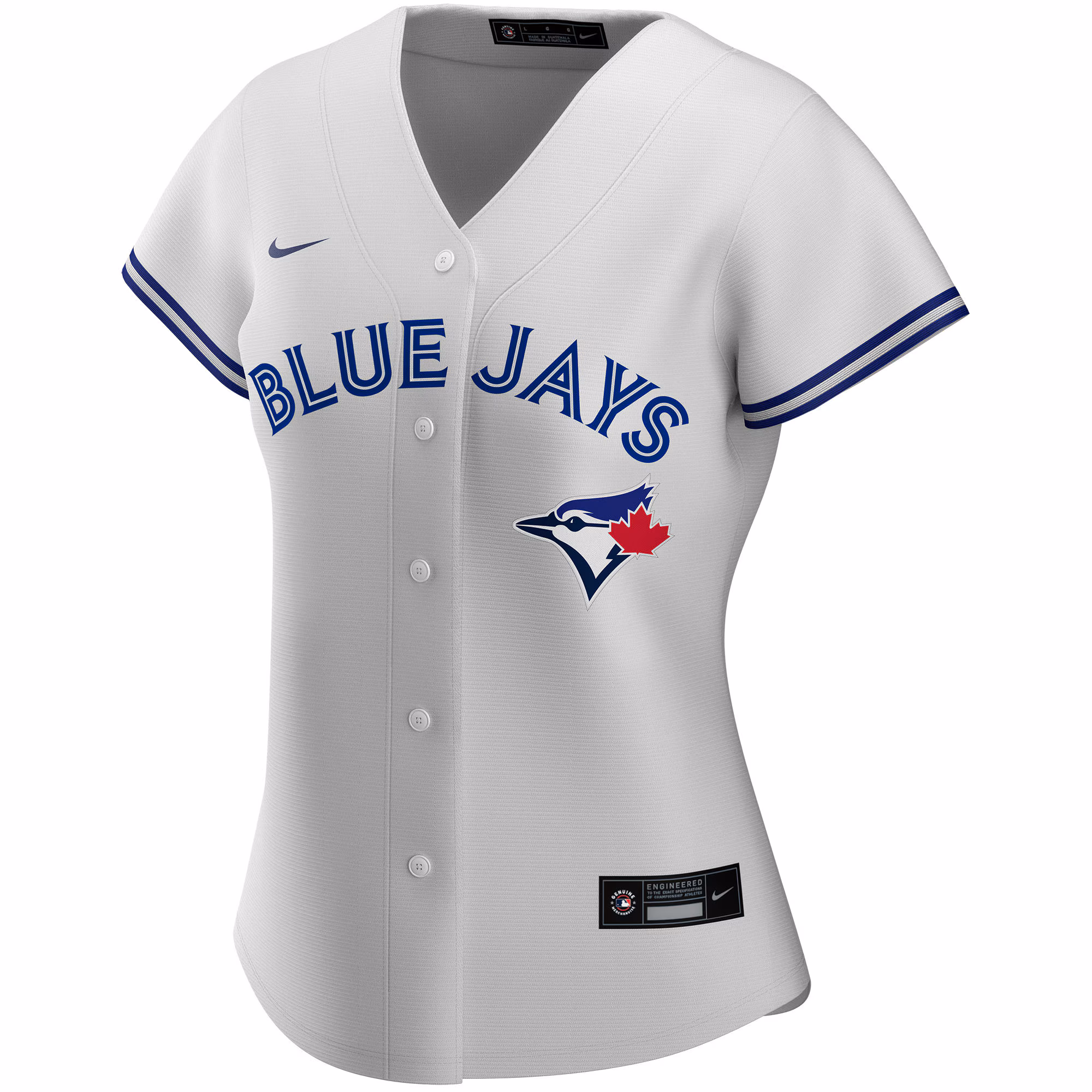 Toronto Blue Jays Women's Home Replica Custom Jersey - White