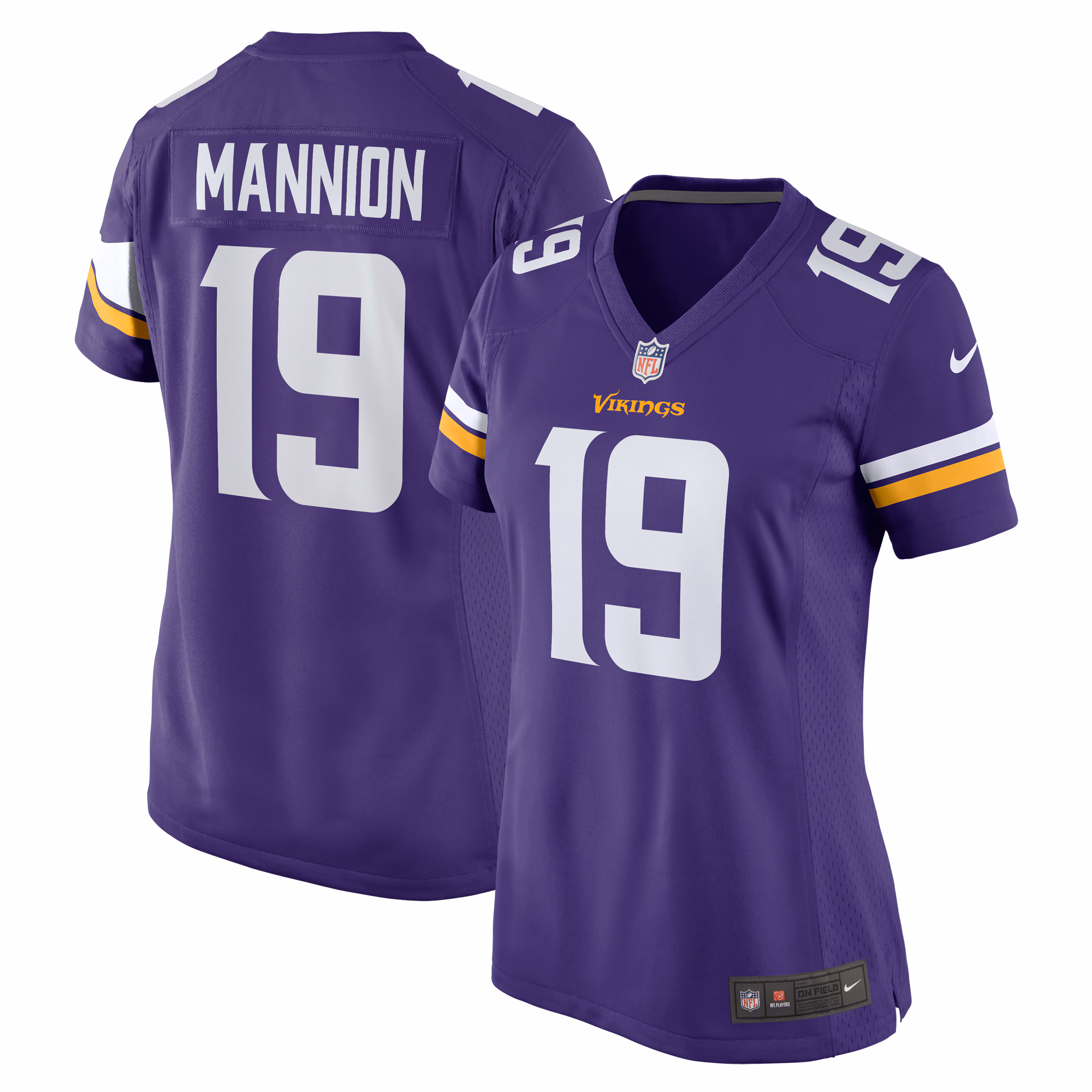 Sean Mannion Minnesota Vikings Women's  Game Jersey -  Purple