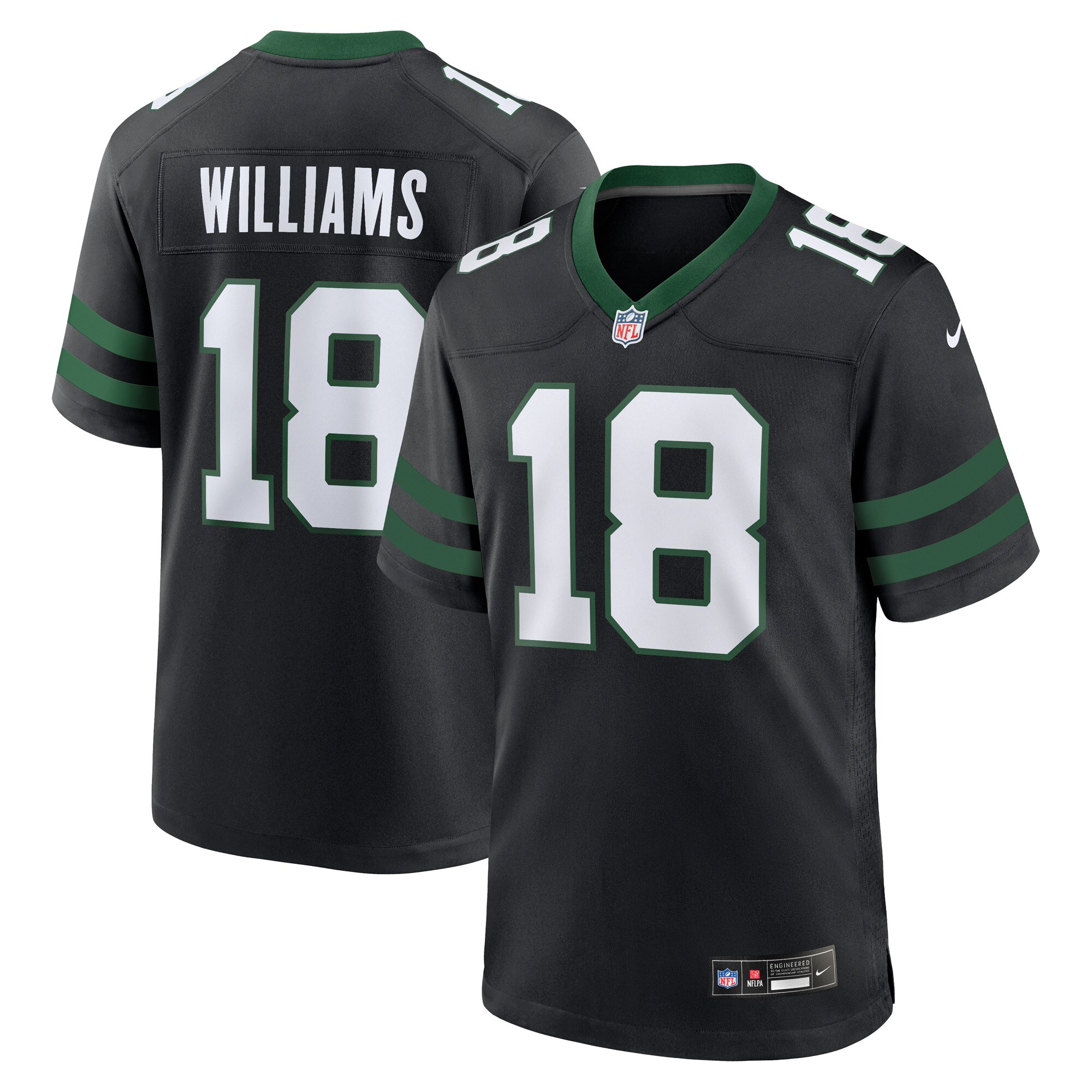 Mike Williams New York Jets Game Jersey - Legacy Green