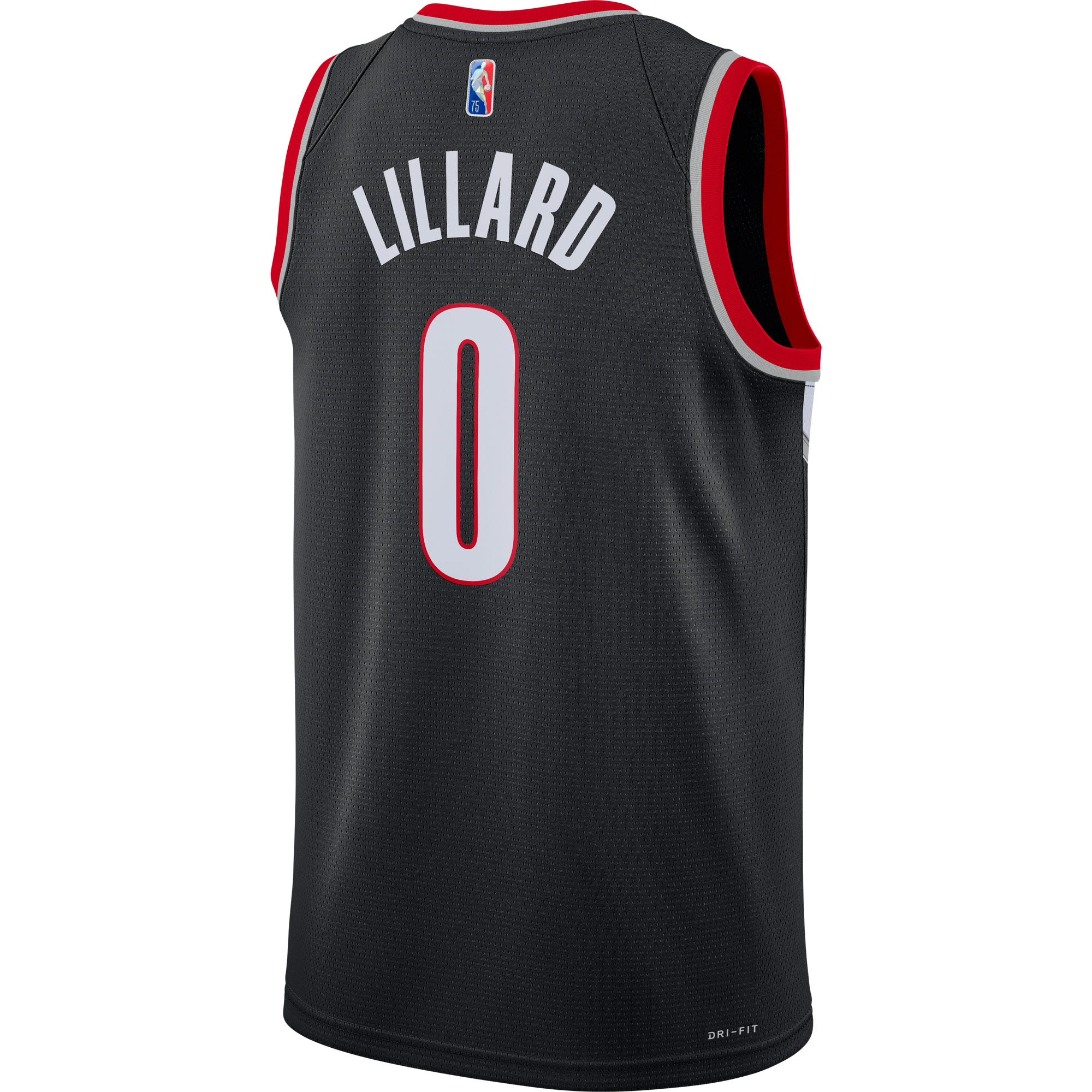 Damian Lillard Portland Trail Blazers 2021/22 Diamond Swingman Jersey - Icon Edition - Black