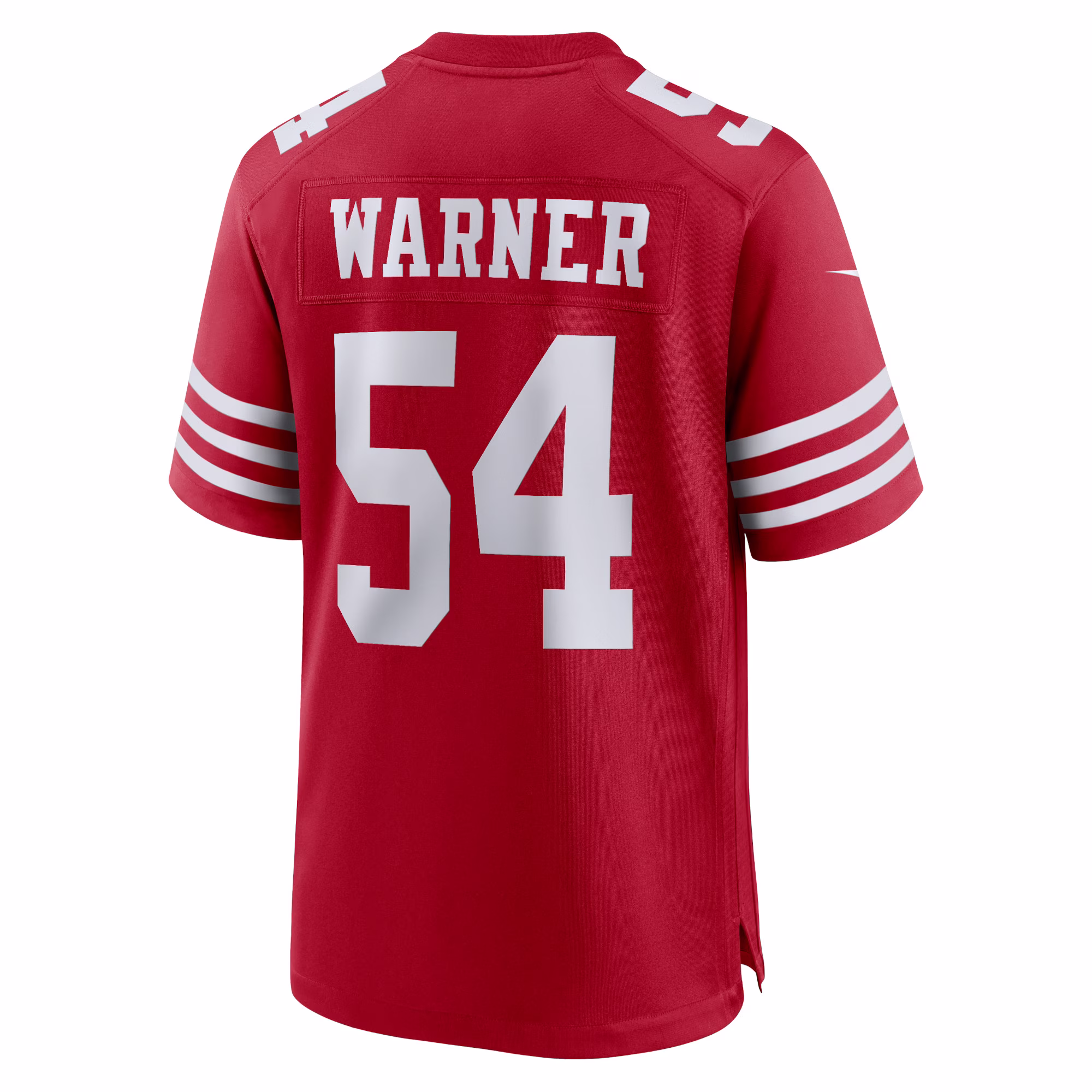Fred Warner San Francisco 49ers  2023 Super Bowl LVIII Game Jersey - Scarlet