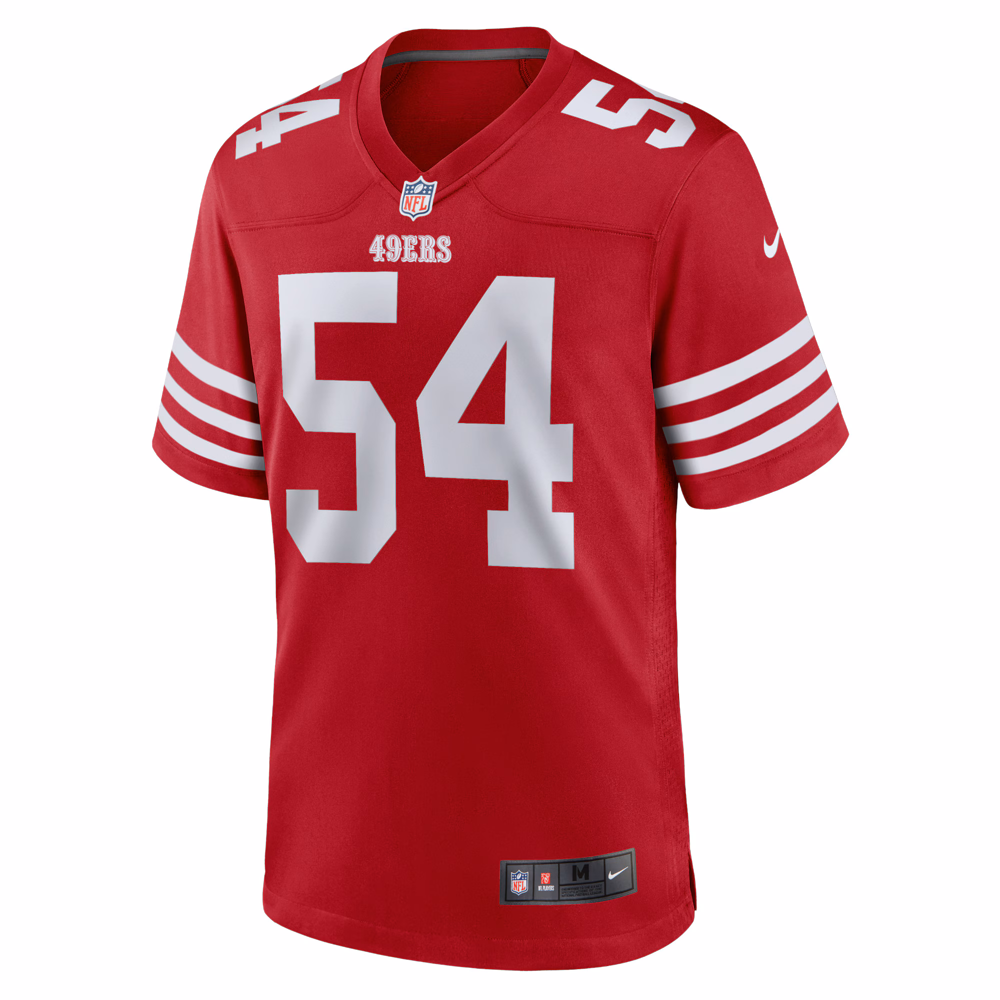 Fred Warner San Francisco 49ers Player Game Jersey - Scarlet