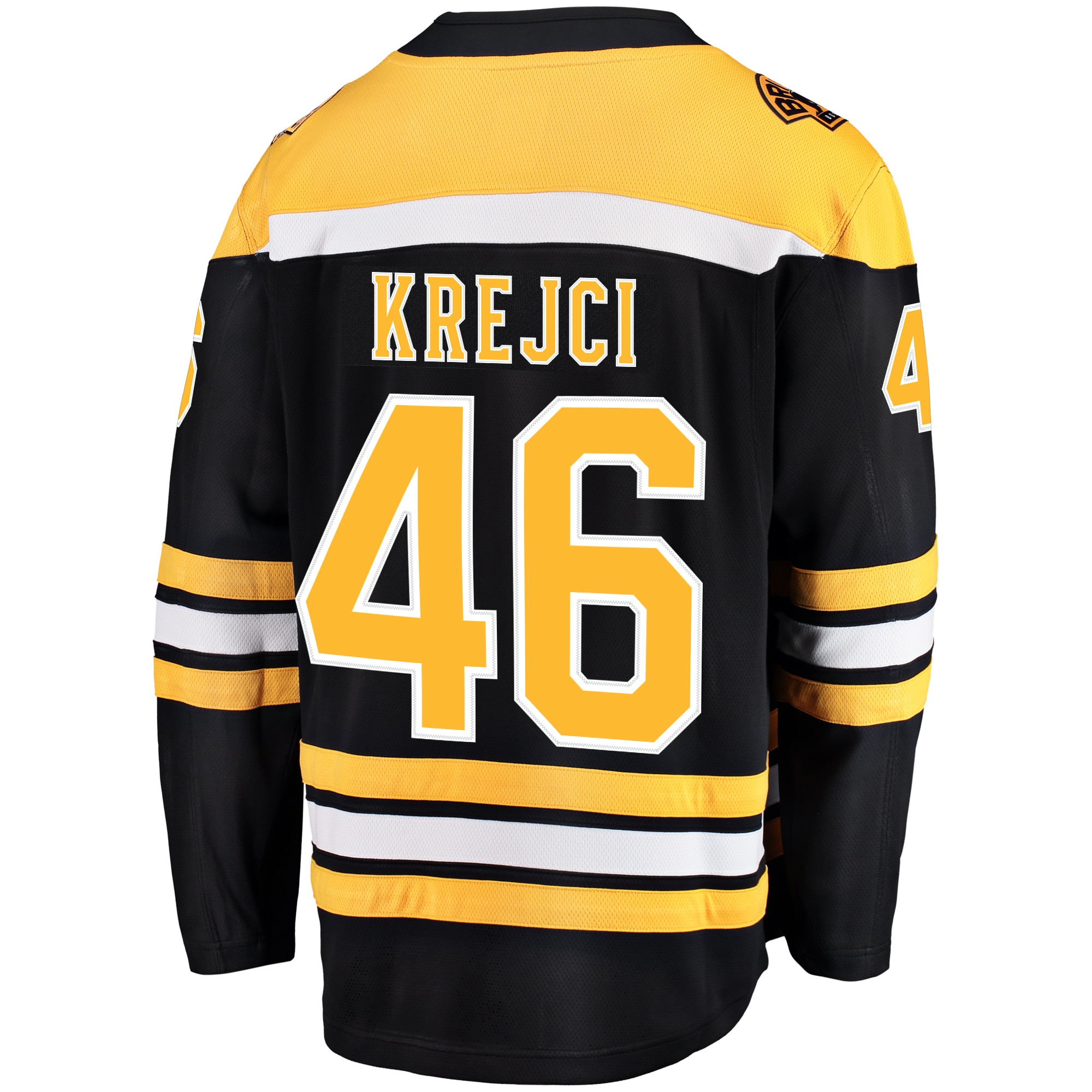 David Krejci Boston Bruins Home Breakaway Player Jersey - Black